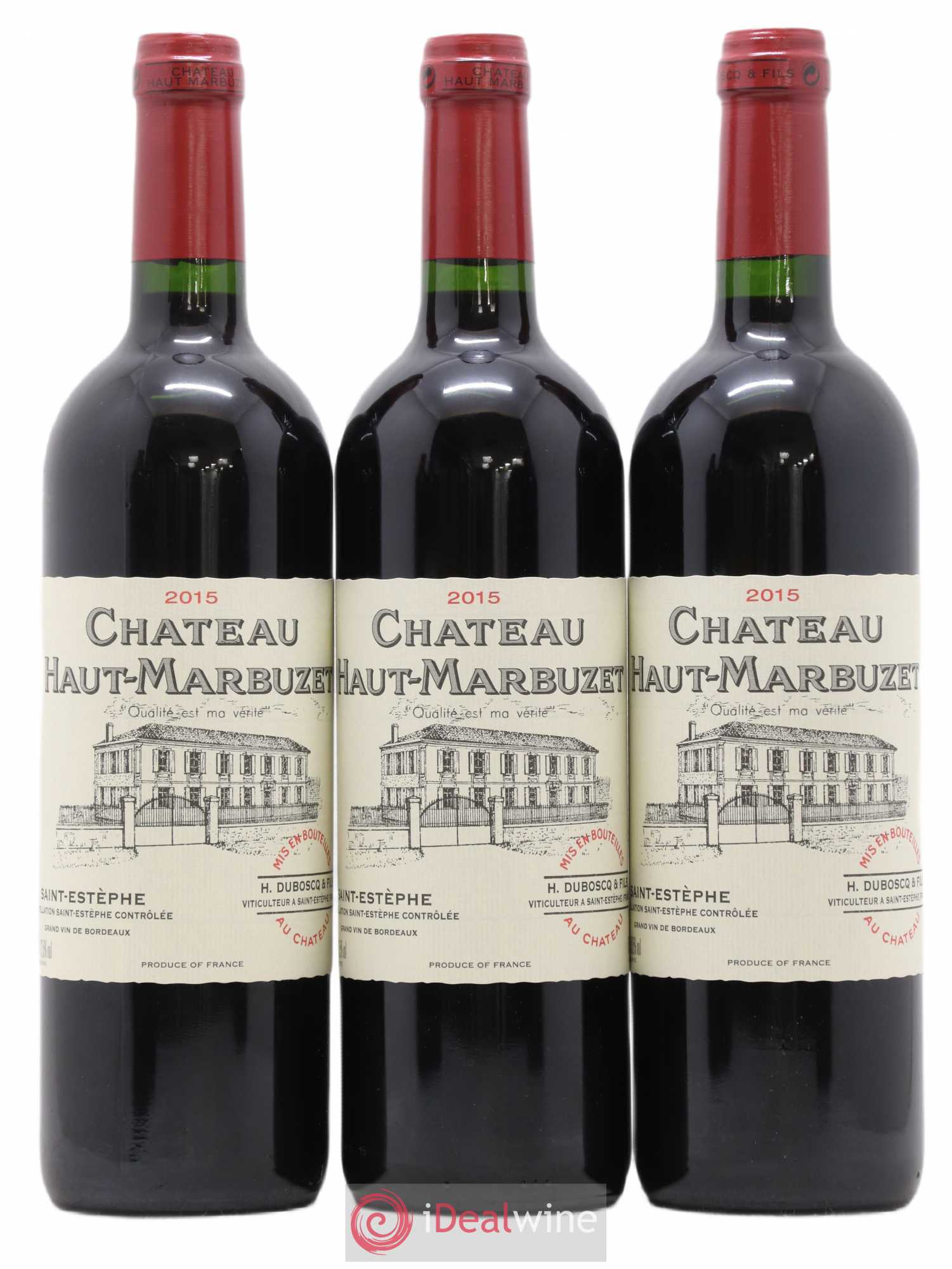 Château Haut Marbuzet 2015 - Lot de 6 bouteilles - 2