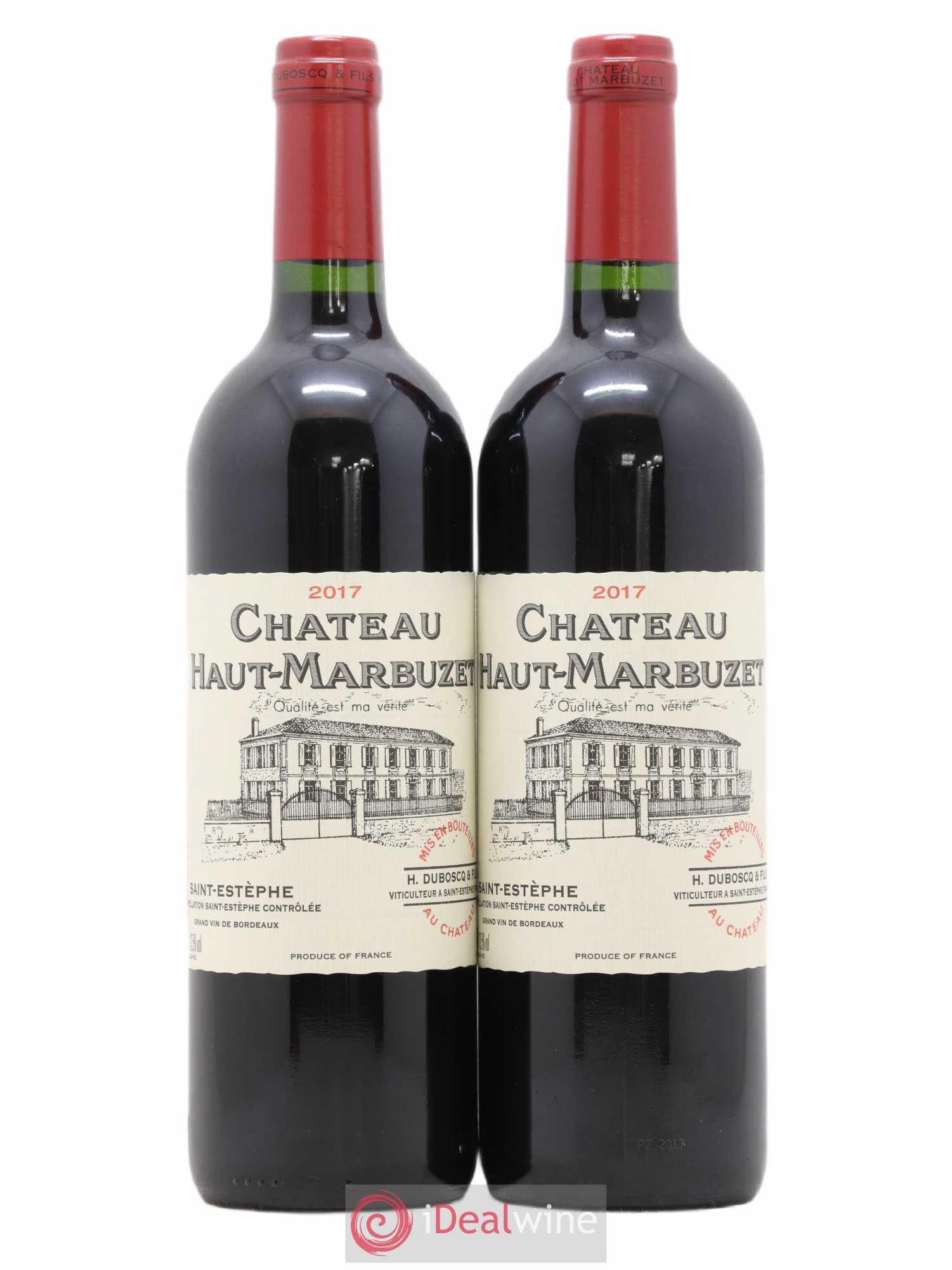 Château Haut Marbuzet 2017 - Lot de 2 bouteilles - 0