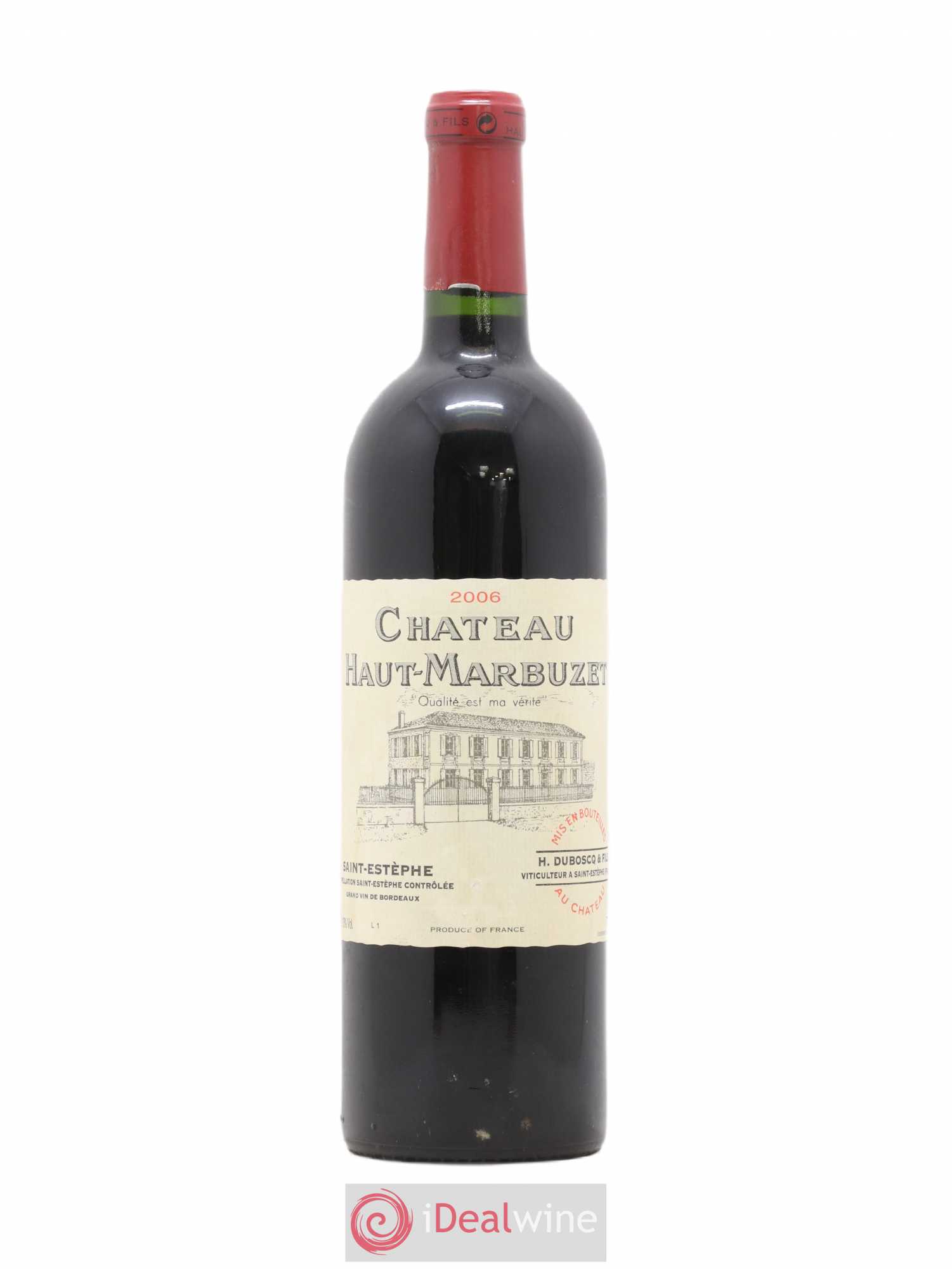 Château Haut Marbuzet 2006 - Lot de 1 bouteille - 0