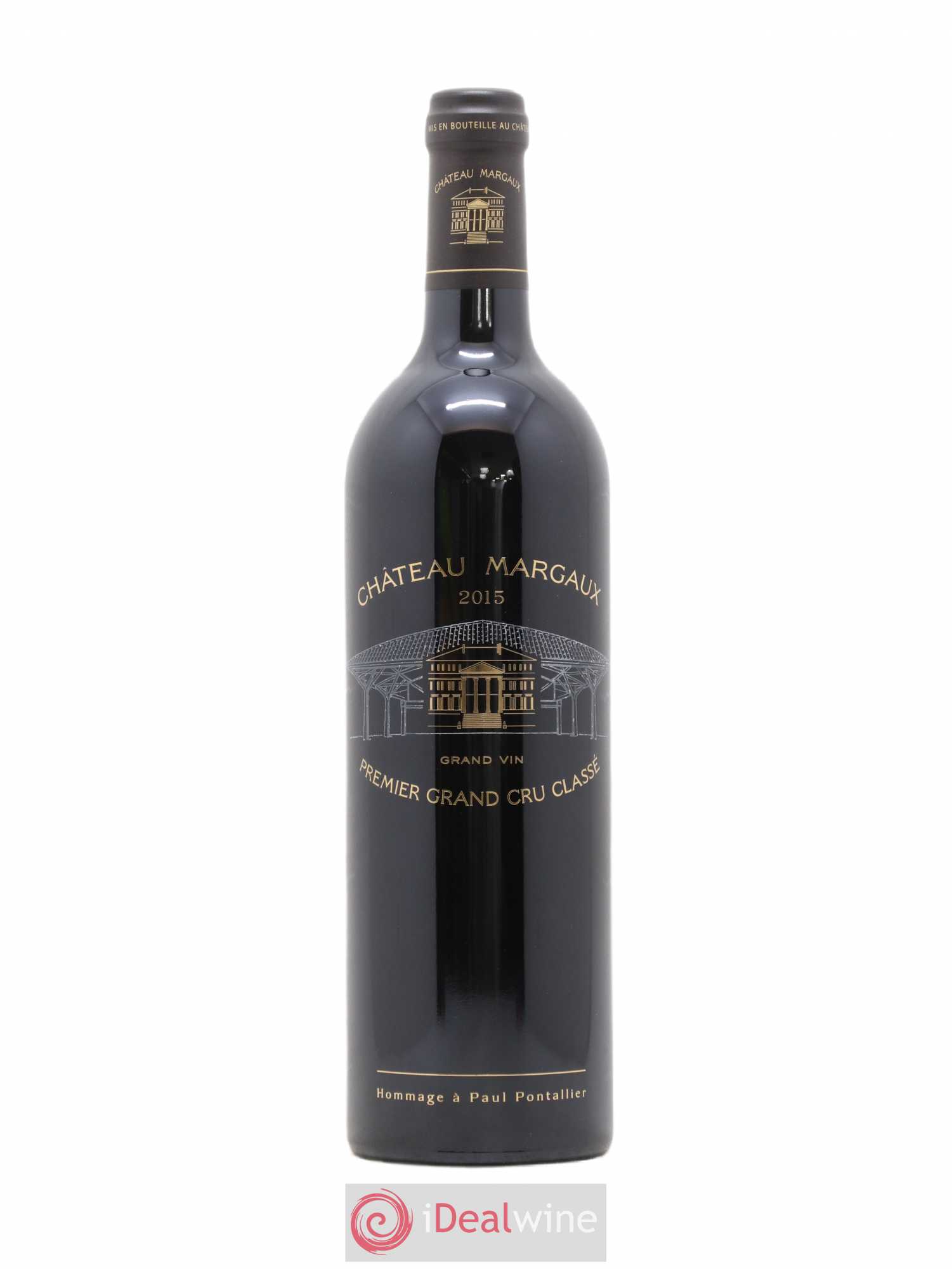Château Margaux 1er Grand Cru Classé 2015 - Lot de 1 bouteille - 0
