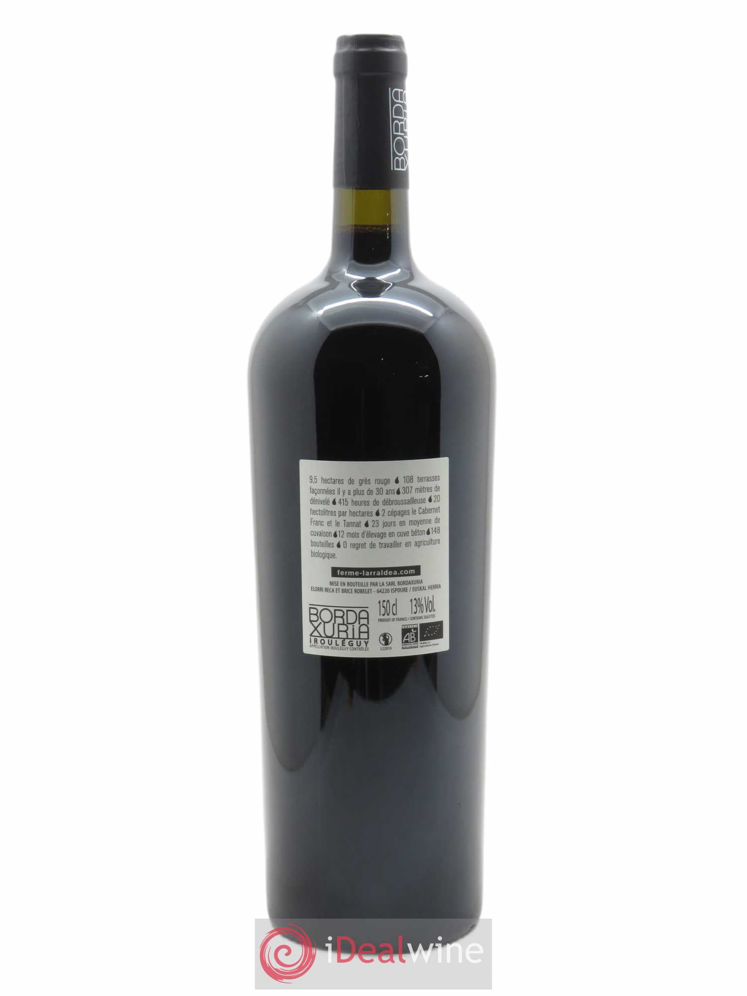 Irouléguy Domaine Bordaxuria 2019 - Lot of 1 magnum - 1