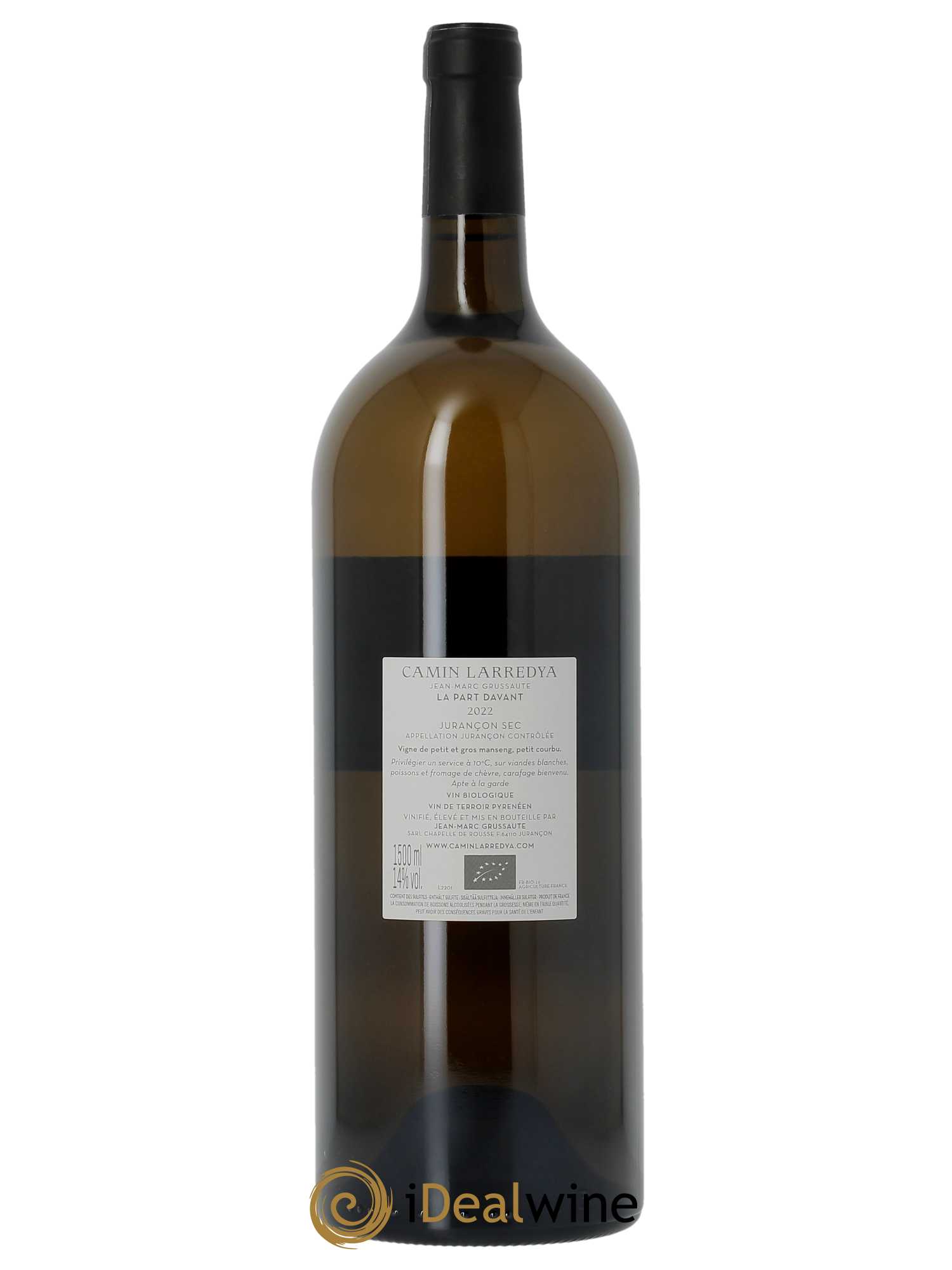 Jurançon Sec La Part Davant Camin Larredya 2022 - Lot de 1 magnum - 1