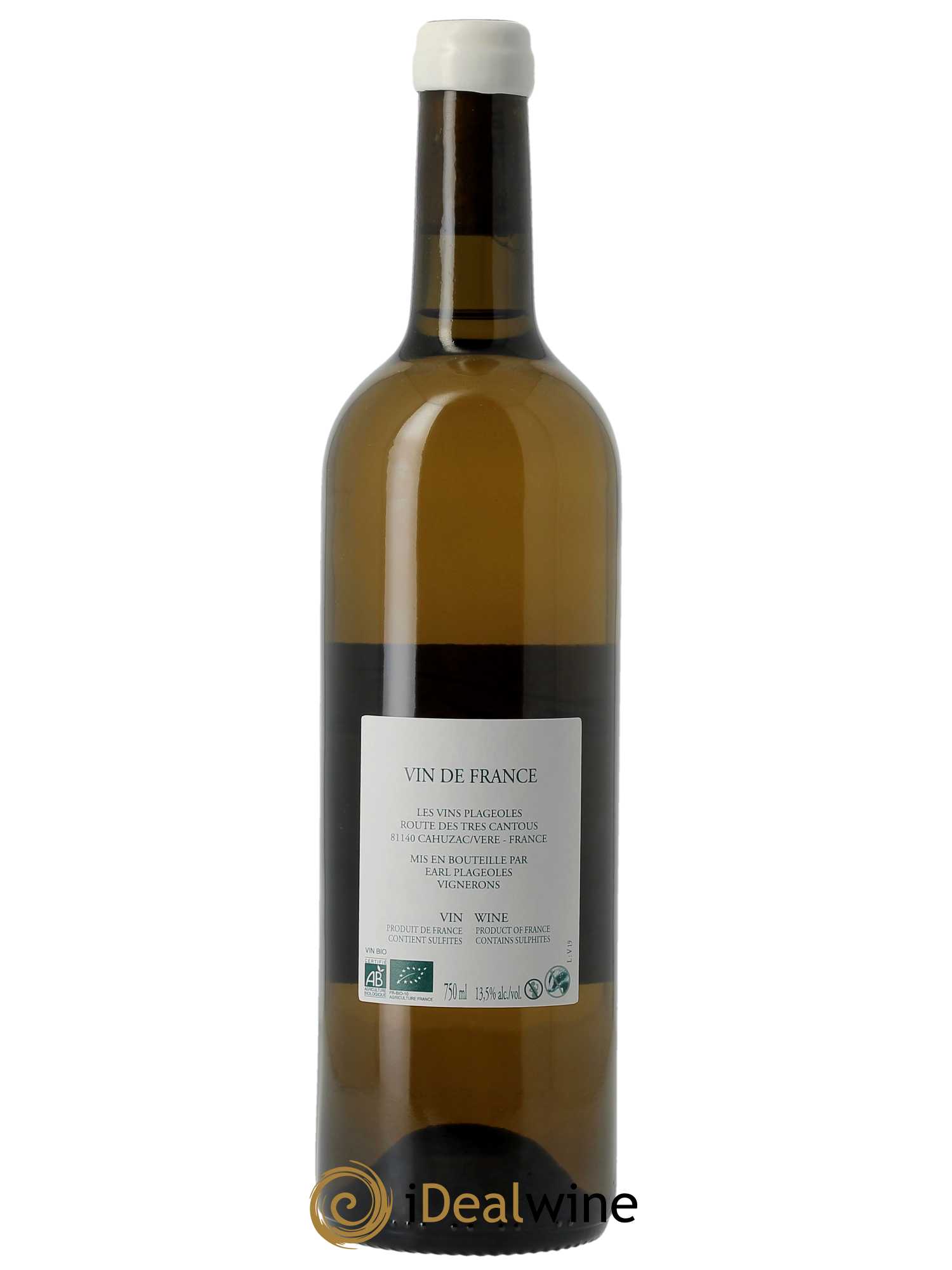 Vin de France Verdanel Plageoles 2019 - Lot of 1 bottle - 2