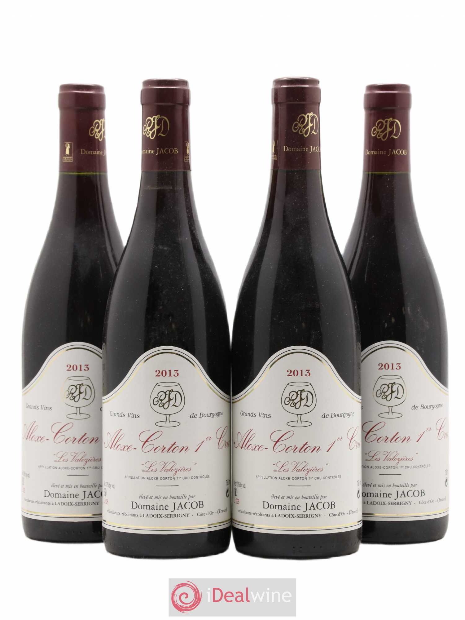 Aloxe-Corton 1er Cru Les Valozieres Domaine Jacob 2013 - Posten von 4 Flaschen - 0