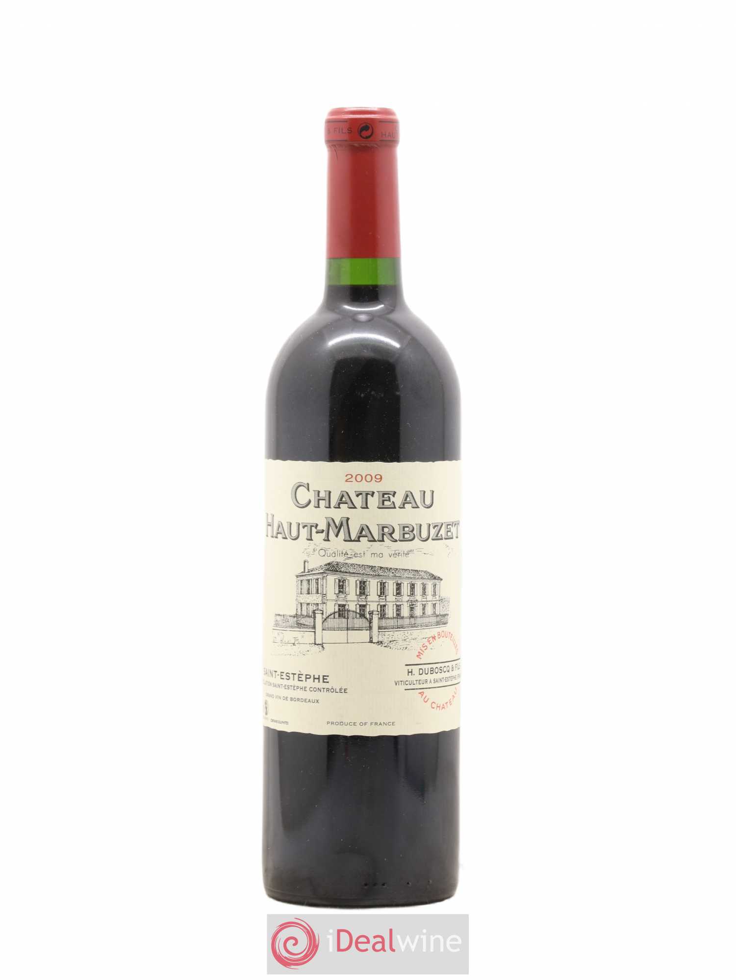 Château Haut Marbuzet 2009 - Lot de 1 bouteille - 0