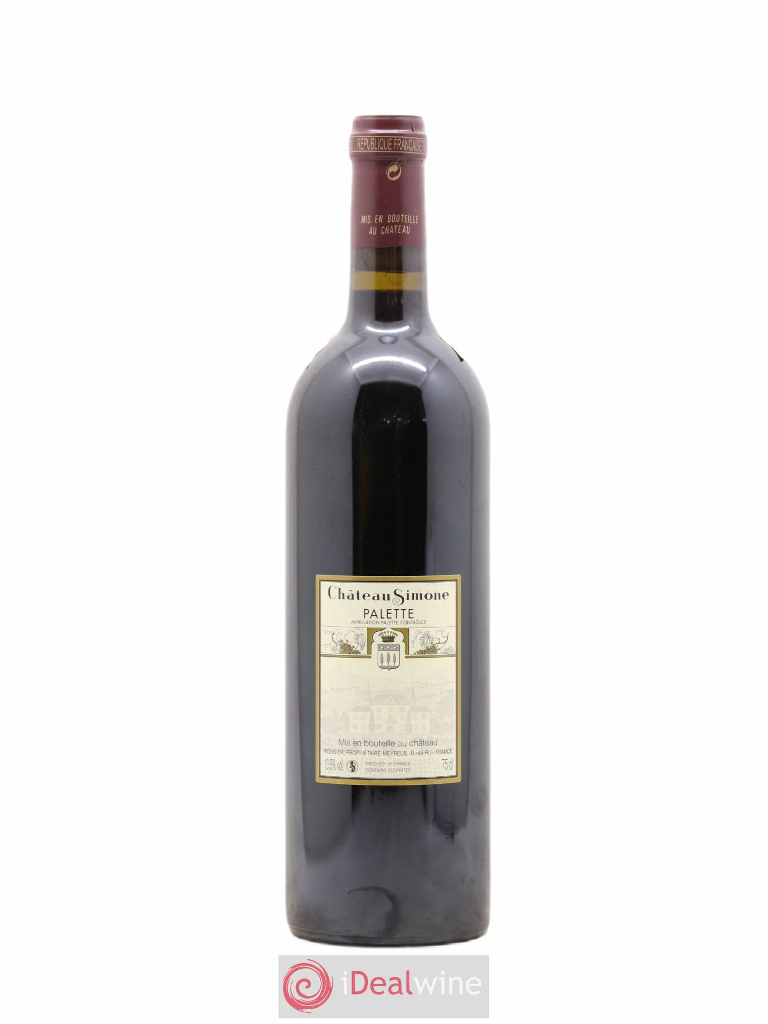 Palette Château Simone Famille Rougier 2014 - Posten von 1 Flasche - 1