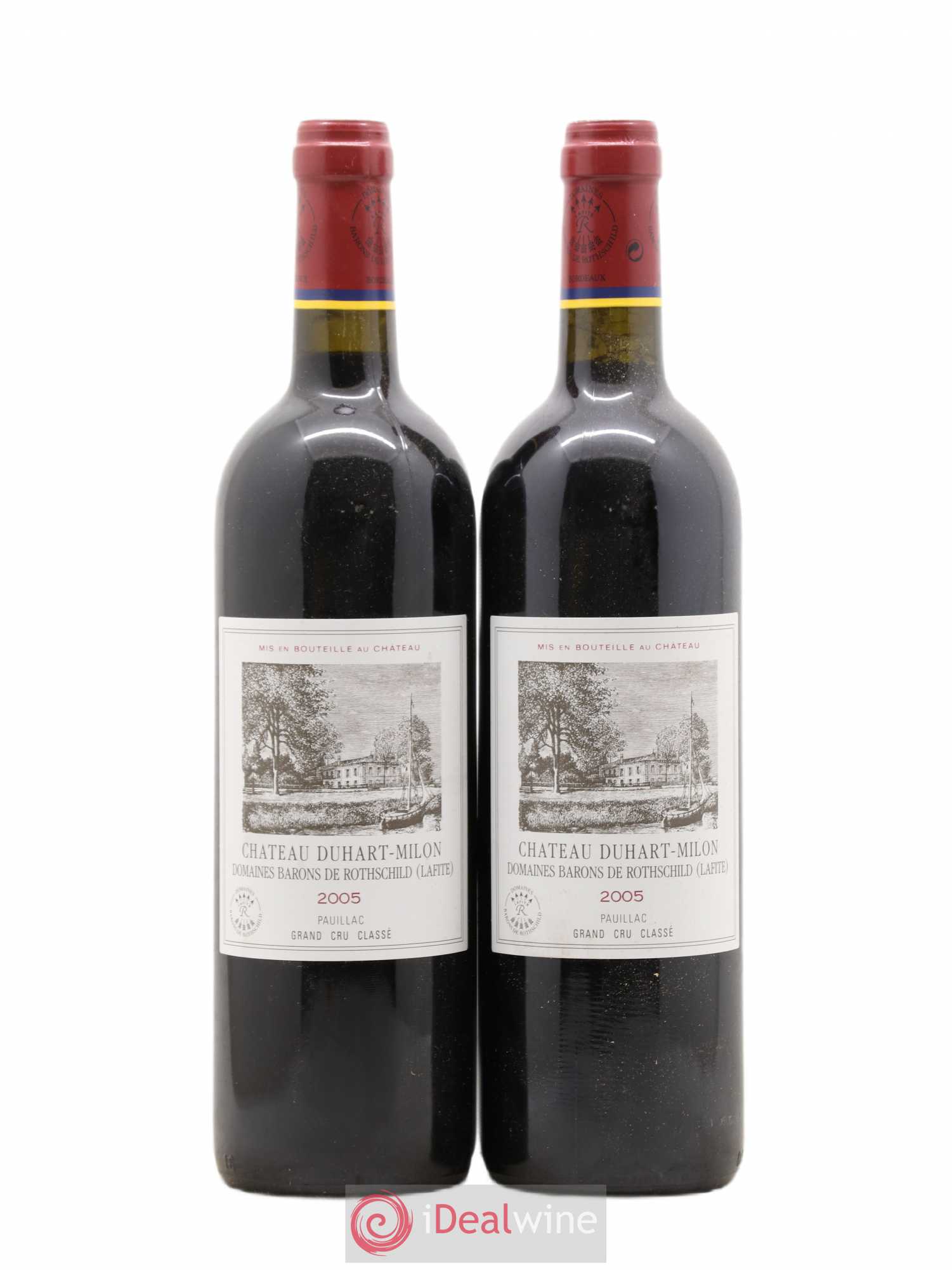 Château Duhart-Milon 4ème Grand Cru Classé 2005 - Lot de 2 bouteilles - 0