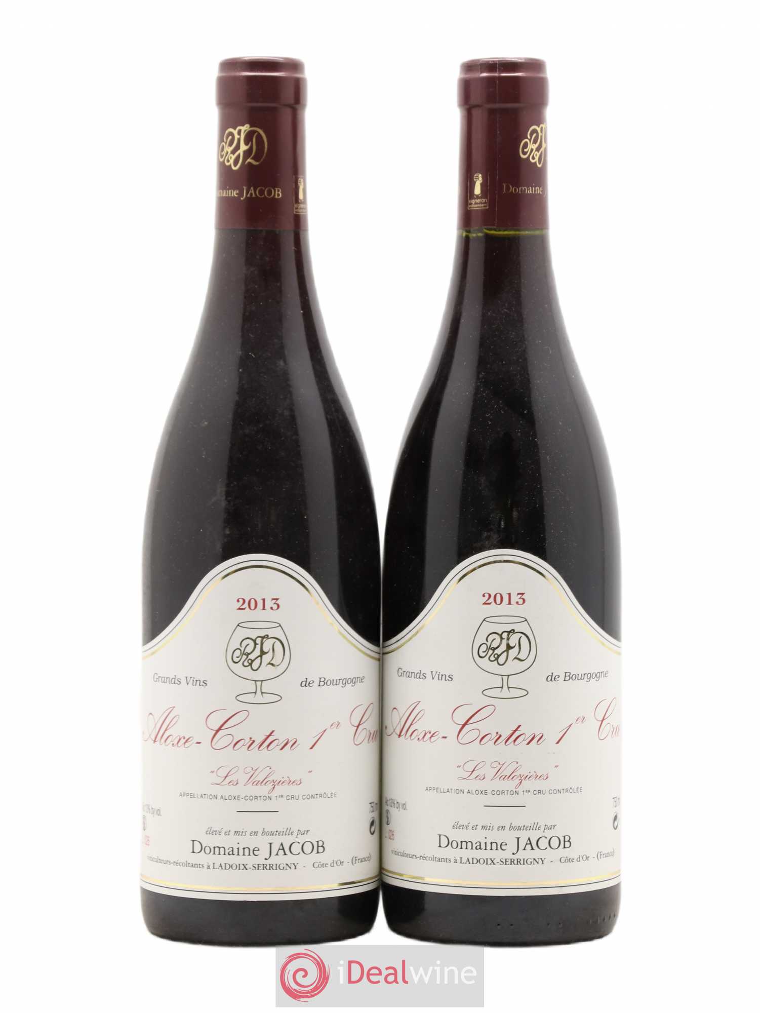 Aloxe-Corton 1er Cru Les Valozieres Domaine Jacob 2013 - Posten von 2 Flaschen - 0