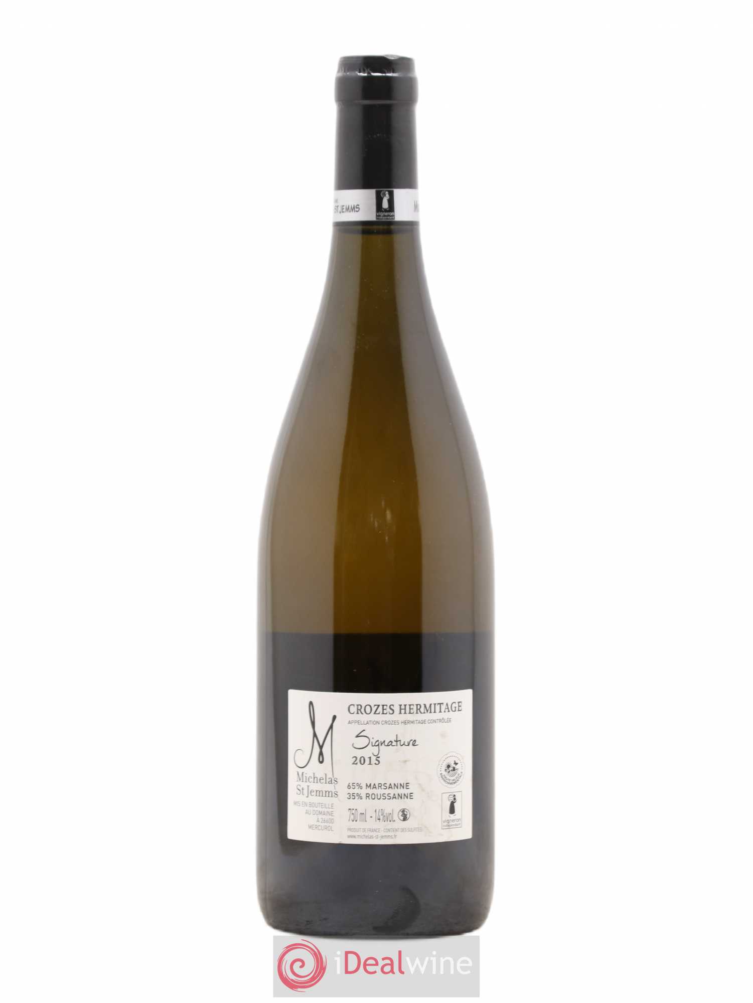 Crozes-Hermitage Signature Domaine Robert Michelas 2015 - Posten von 1 Flasche - 1