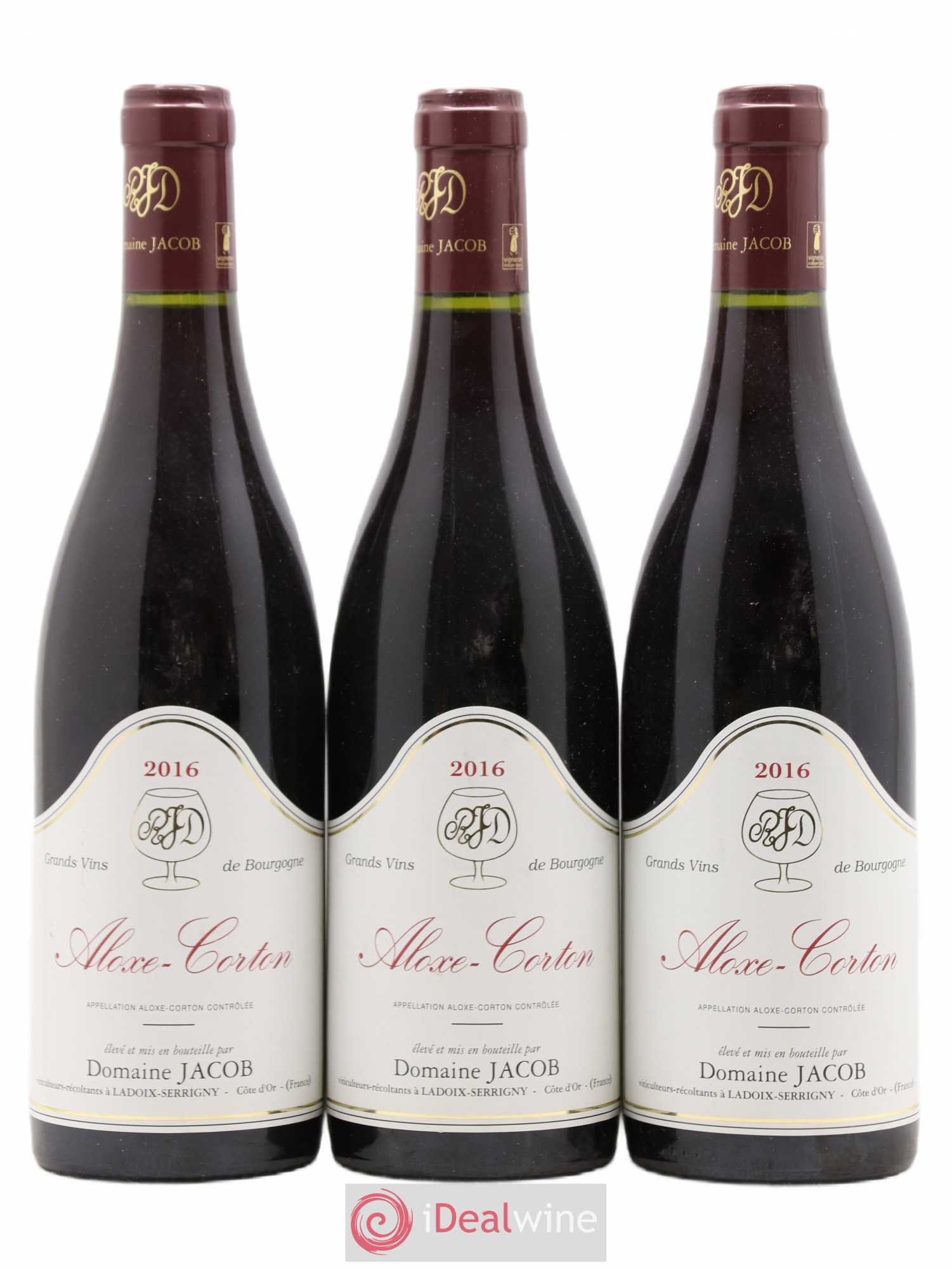 Aloxe-Corton Domaine Jacob 2016 - Posten von 3 Flaschen - 0
