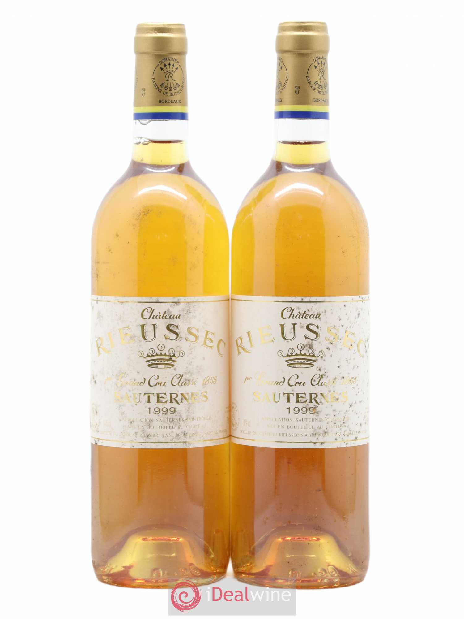 Château Rieussec 1er Grand Cru Classé 1999 - Lotto di 2 bottiglie - 0
