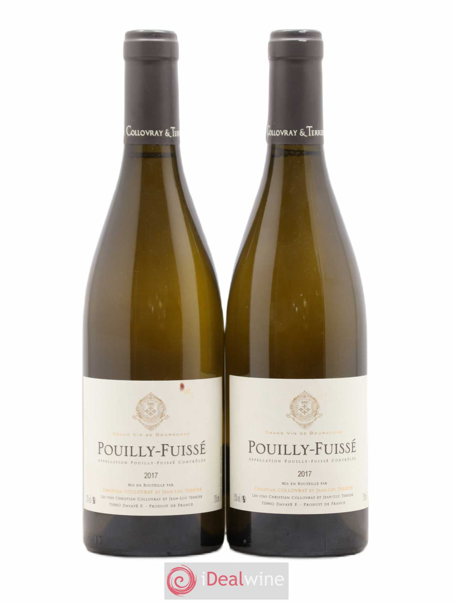 Pouilly-Fuissé Domaine Collovray Terrier 2017 - Posten von 2 Flaschen - 0