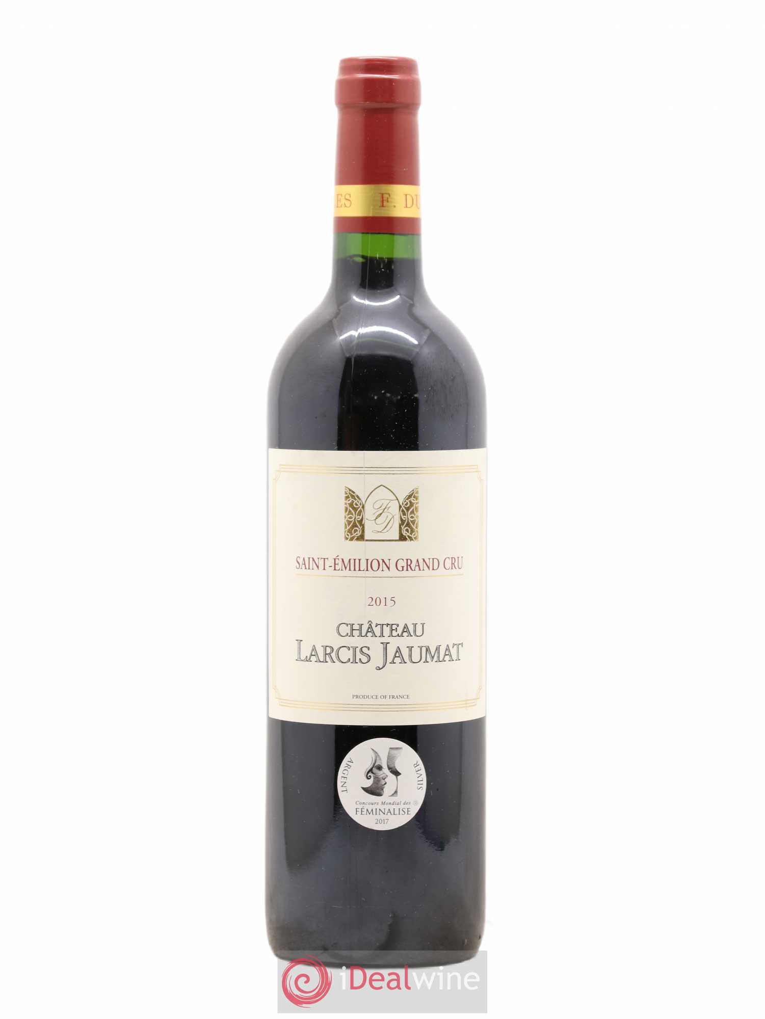 Saint-Émilion Grand Cru Château Larcis Jaumat 2015 - Lot de 1 bouteille - 0