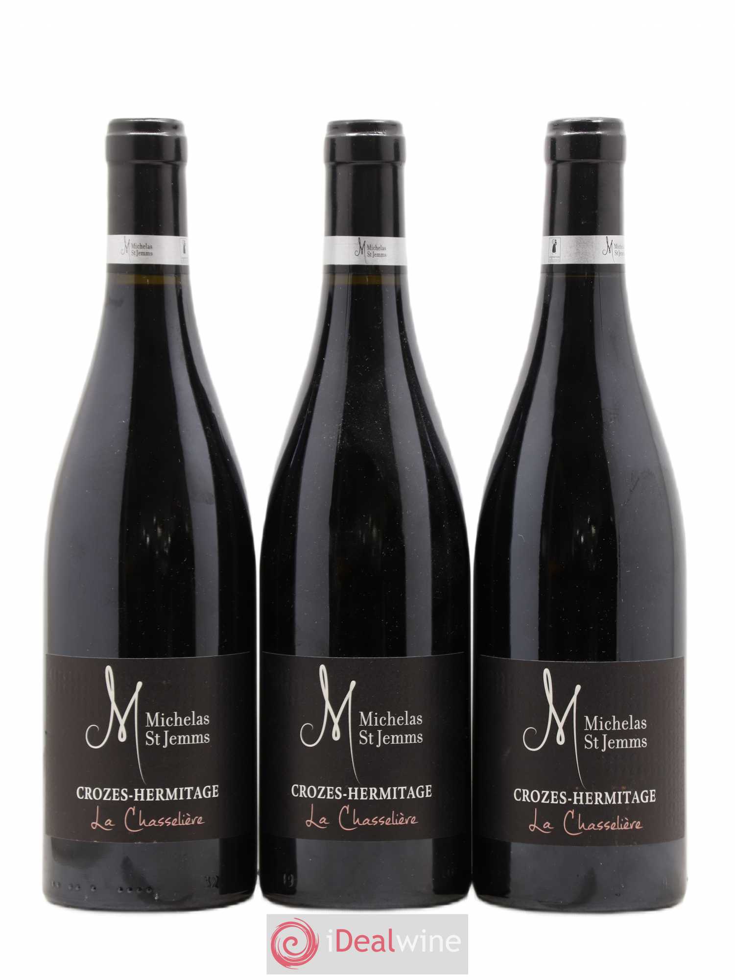 Crozes-Hermitage La Chasselière Domaine Michelas Saint Jemms 2015 - Posten von 3 Flaschen - 0