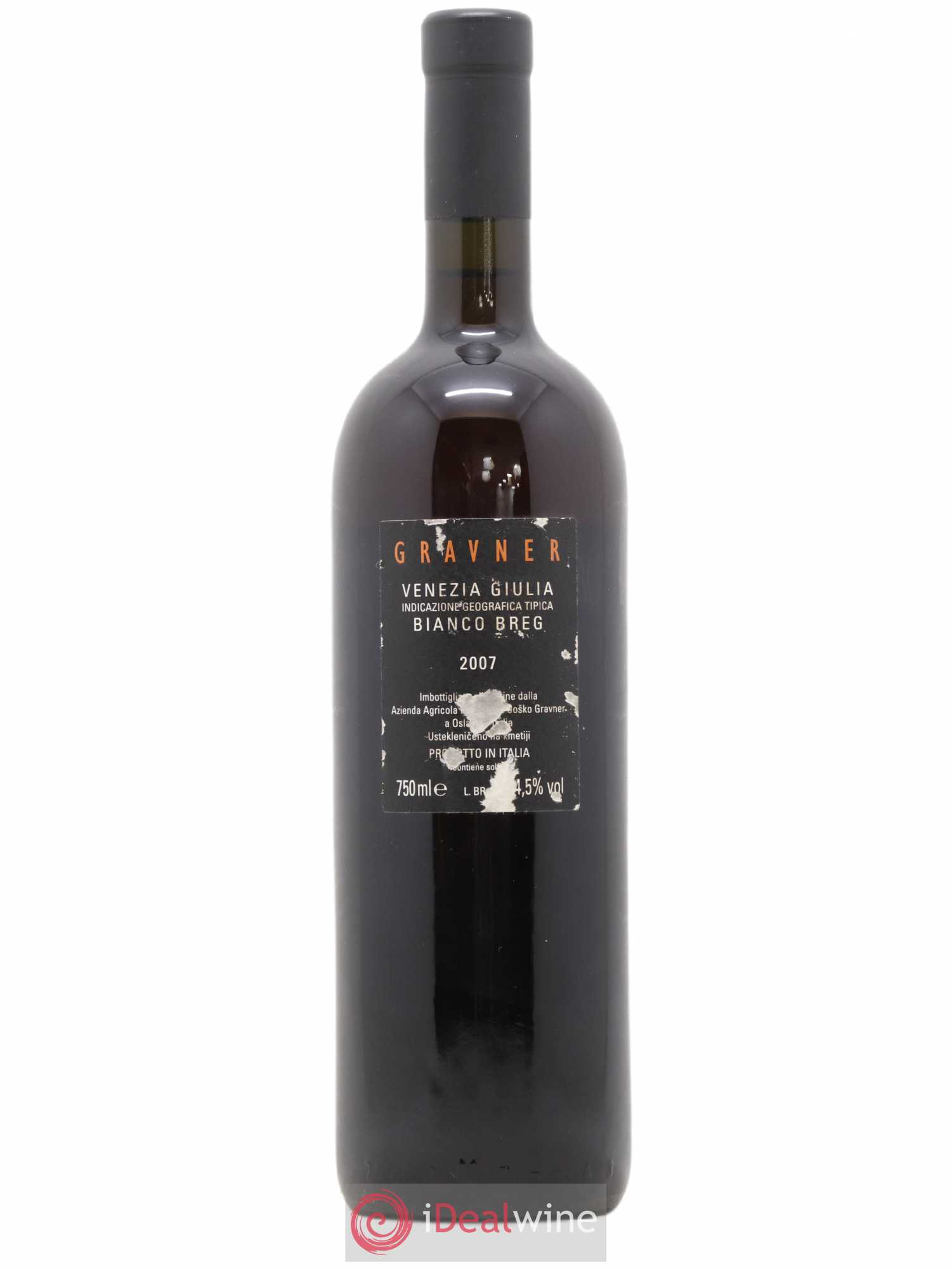 IGT Venezia Giulia Gravner Breg 2007 - Lot de 1 bouteille - 1