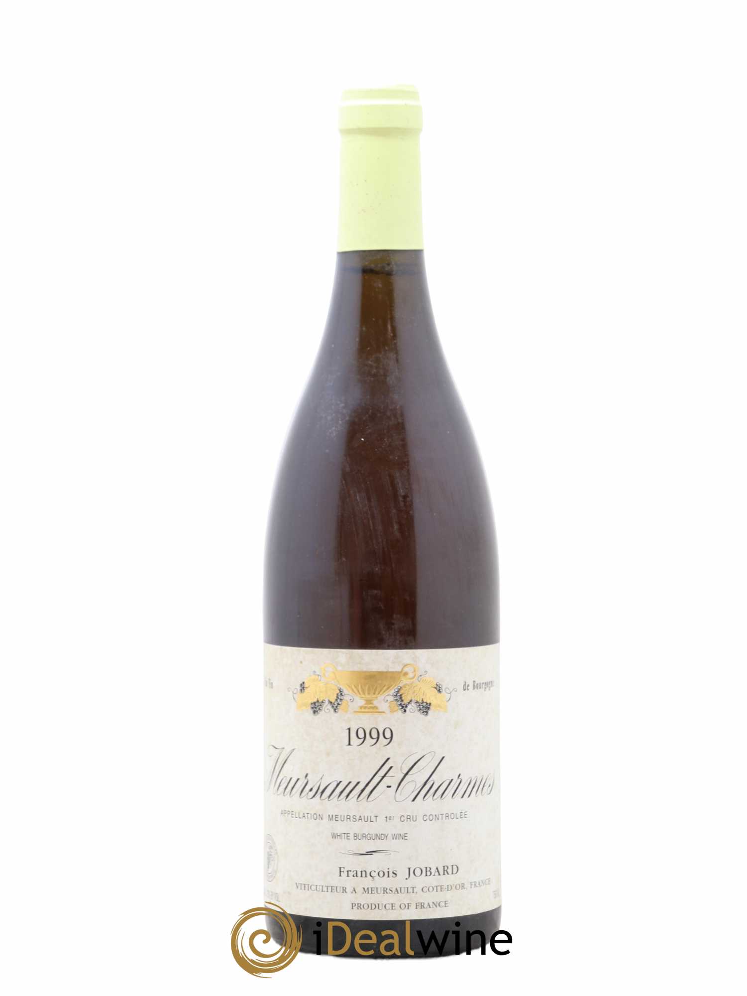Meursault 1er Cru Charmes François et Antoine Jobard (Domaine) 1999 - Lot de 1 bouteille - 0