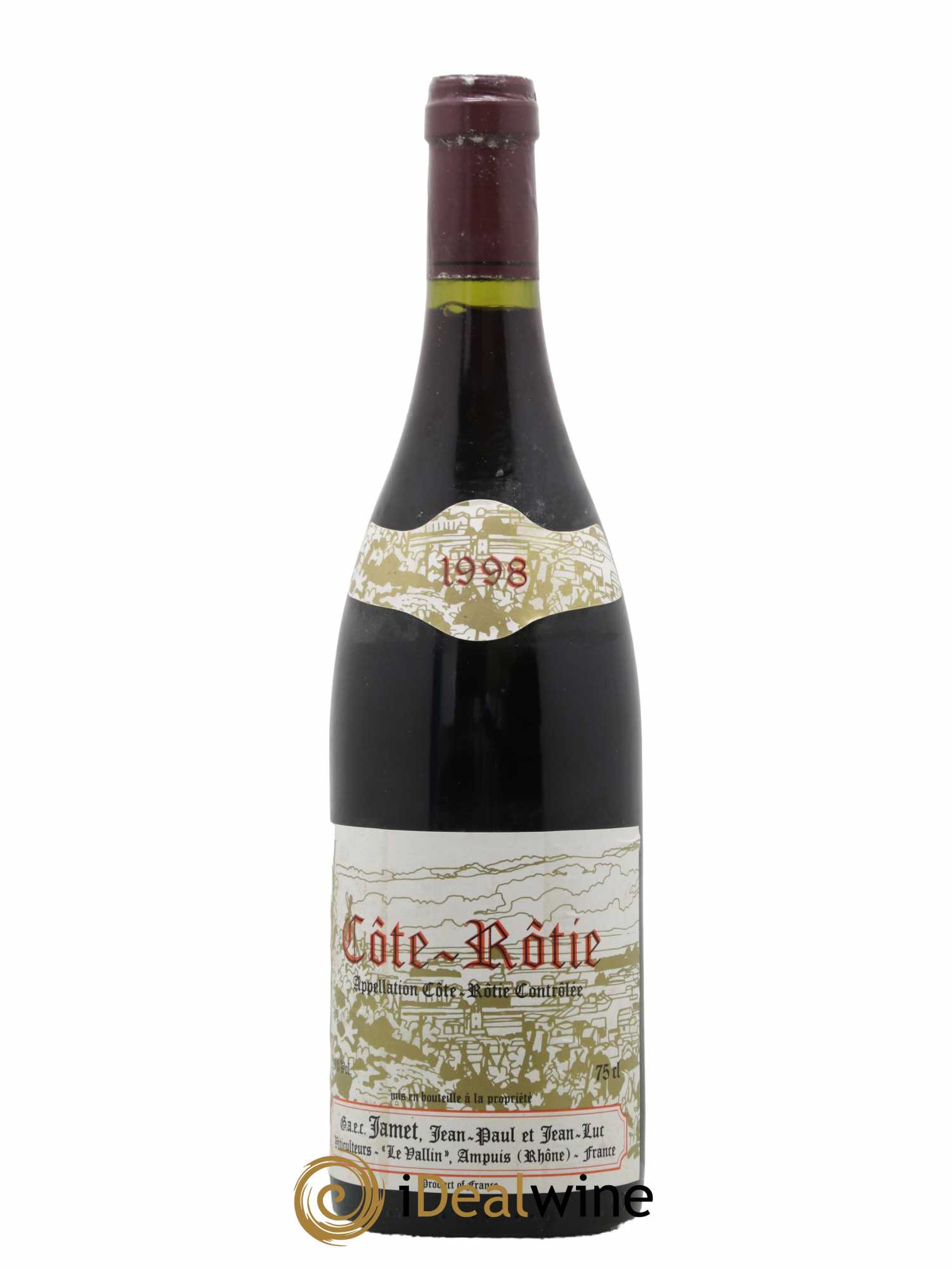 Côte-Rôtie Jamet (Domaine) 1998 - Lot de 1 bouteille - 0