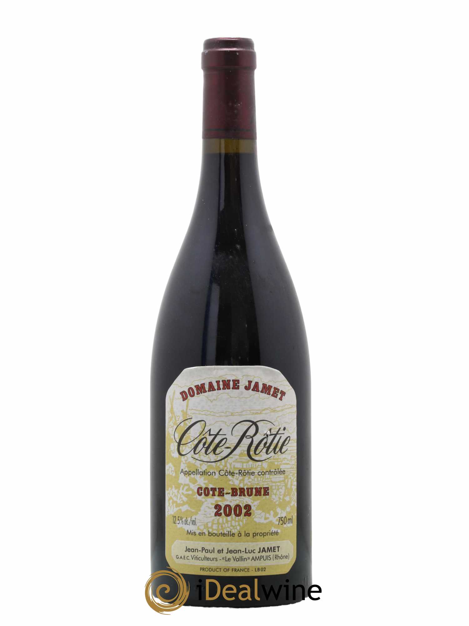 Côte-Rôtie Côte Brune Jamet (Domaine) 2002 - Lot de 1 bouteille - 0