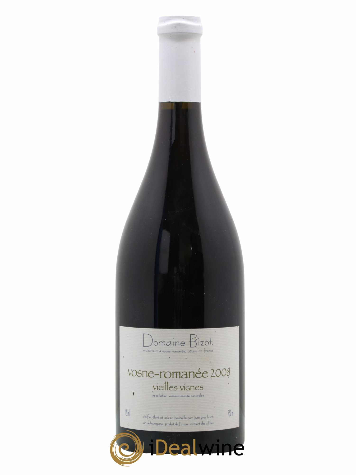 Vosne-Romanée Vieilles Vignes Bizot (Domaine) 2008 - Lot de 1 bouteille - 0