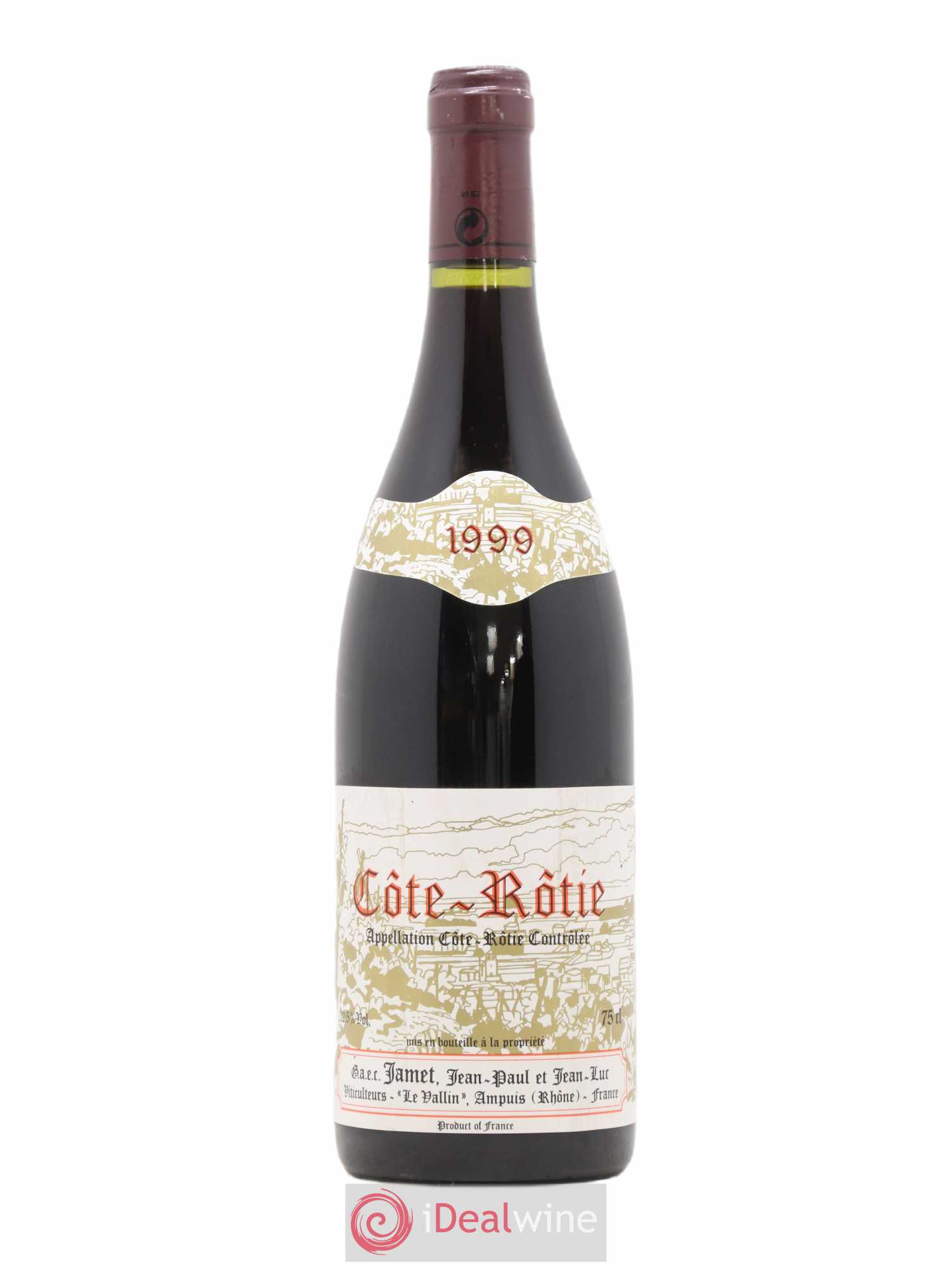 Côte-Rôtie Jamet (Domaine) 1999 - Lot de 1 bouteille - 0