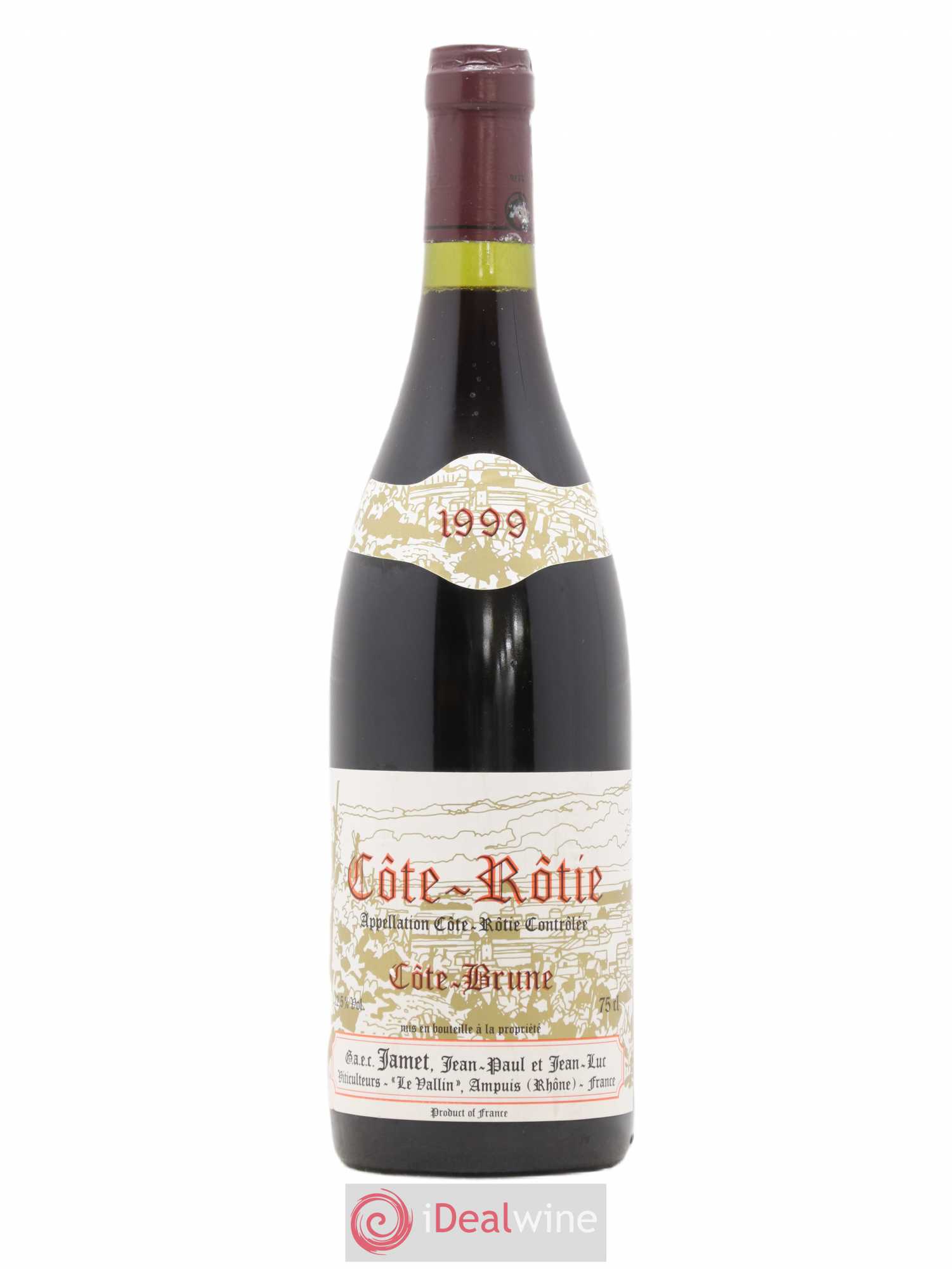 Côte-Rôtie Côte Brune Jamet (Domaine) 1999 - Lot de 1 bouteille - 0
