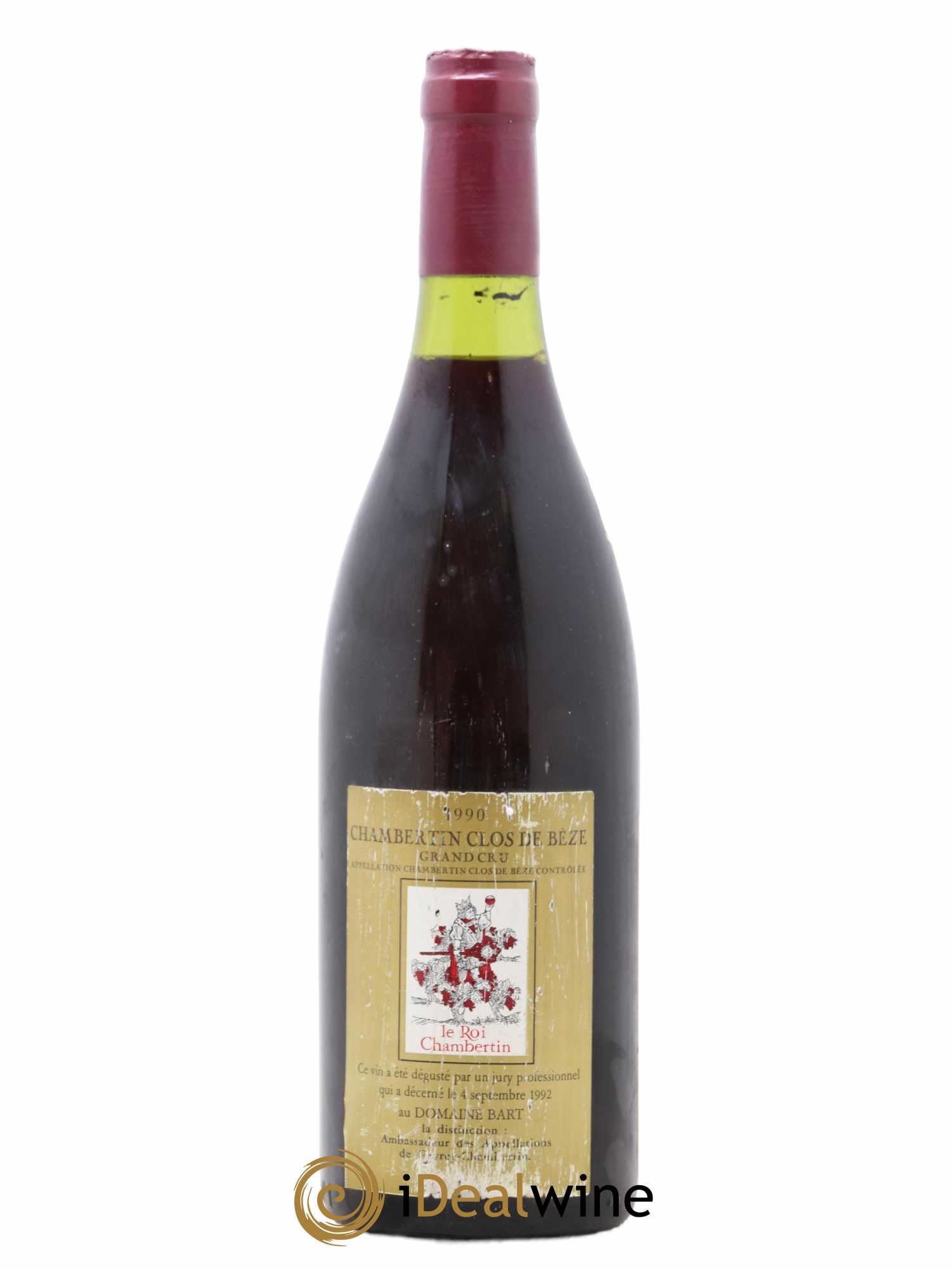 Chambertin Clos de Bèze Grand Cru Bart (Domaine) 1990 - Lot de 1 bouteille - 1