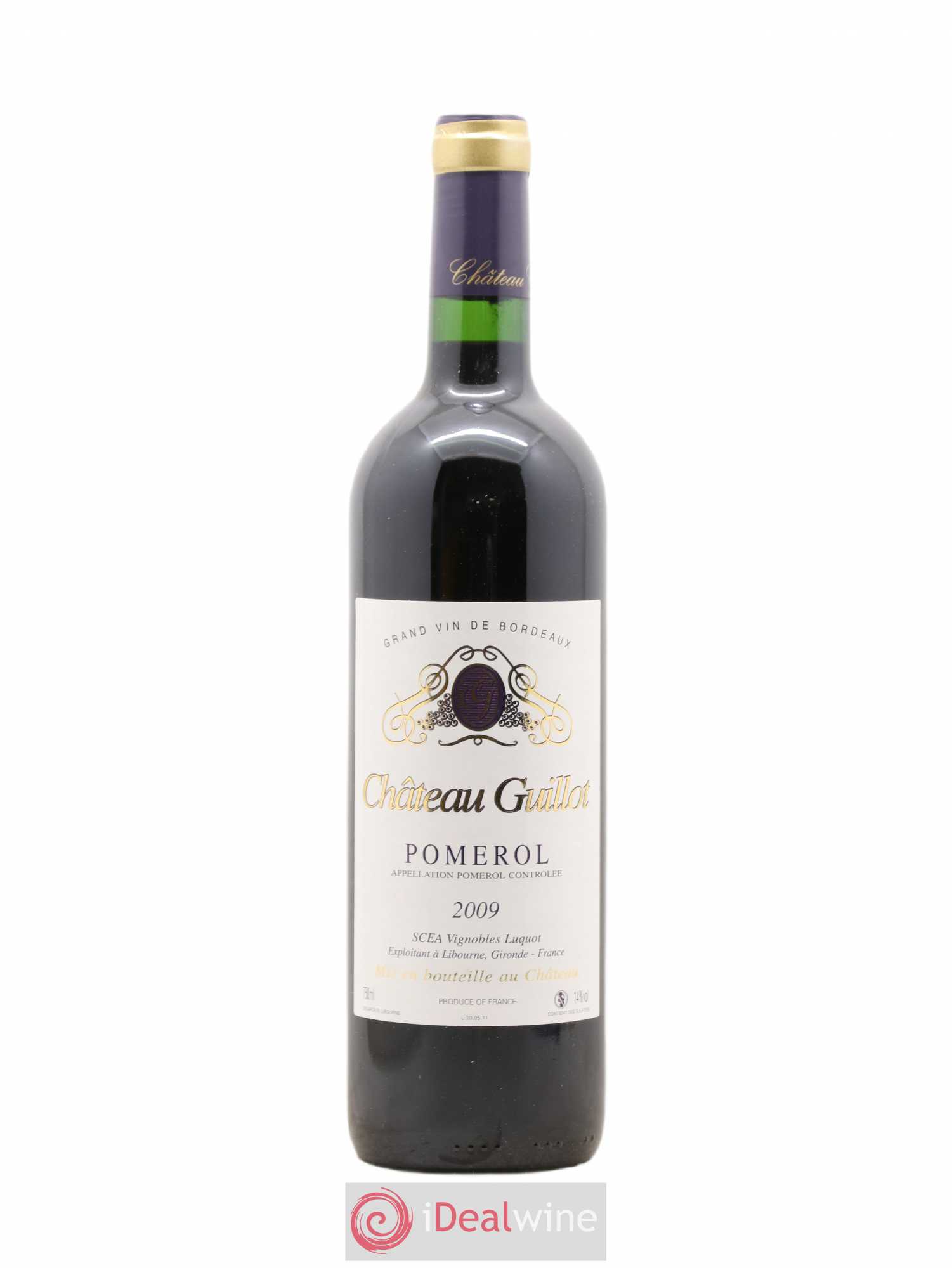 Château Guillot (sans prix de réserve) 2009 - Lot de 1 bouteille - 0