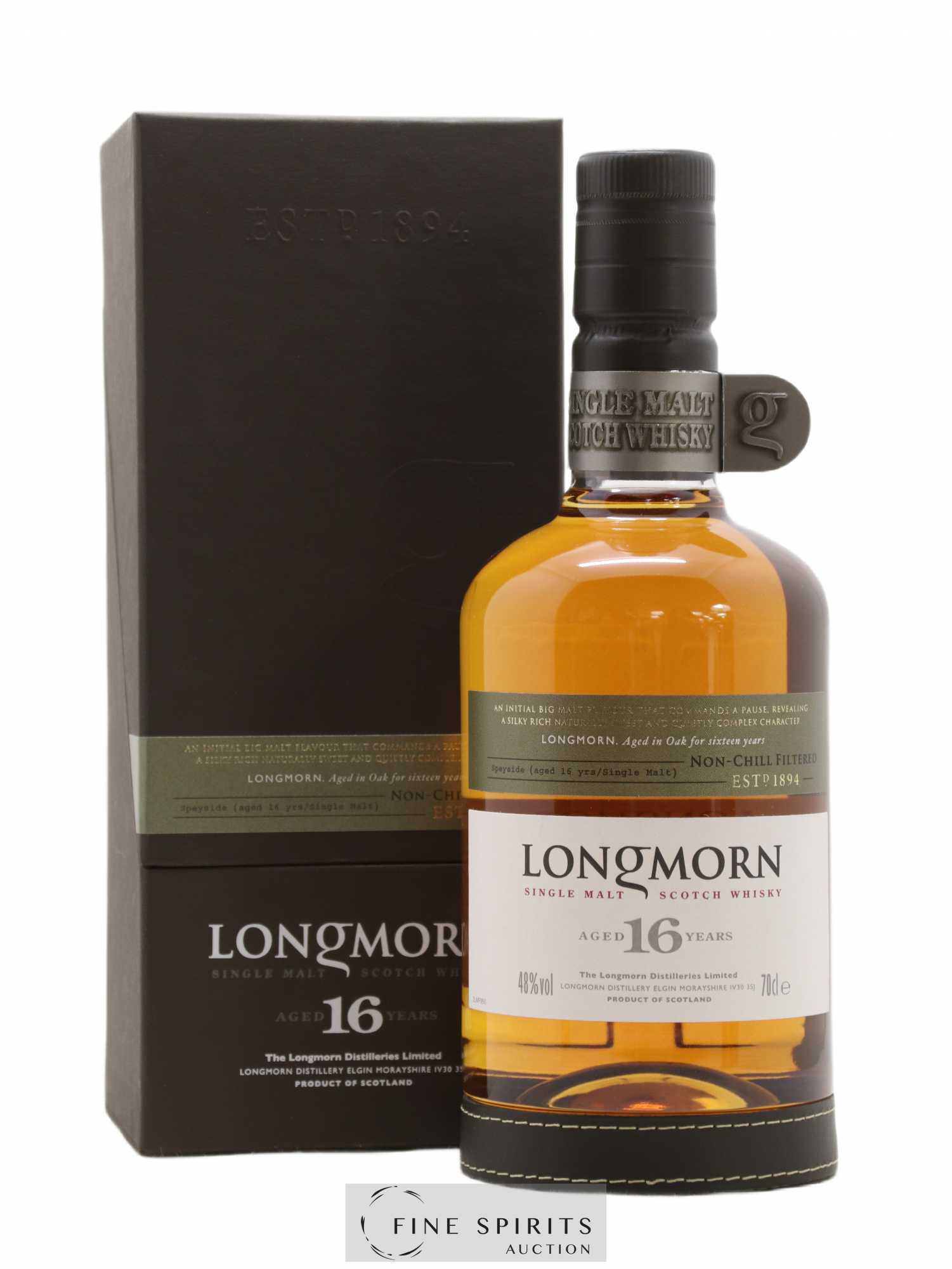 Longmorn 16 years Of. Non-Chill filtered - Lot de 1 bouteille - 0