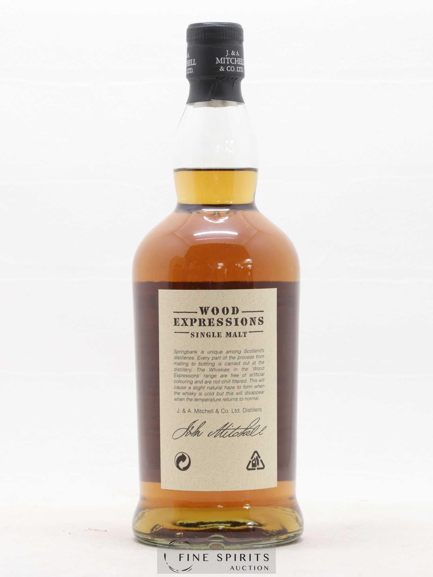 Springbank 9 years 1996 Of. Marsala Wood - One of 7740 - bottled 2006 Wood Expressions - Lot de 1 bouteille - 2