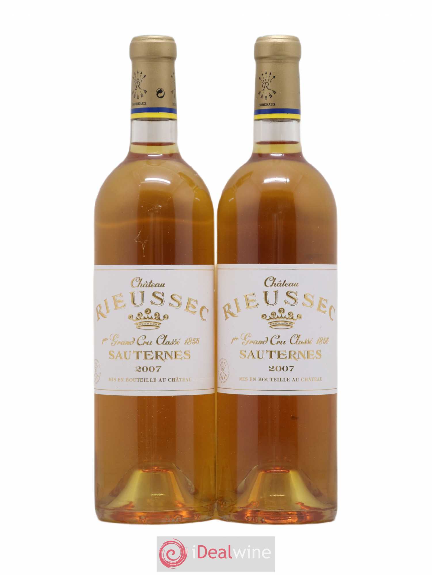 Château Rieussec 1er Grand Cru Classé 2007 - Lotto di 2 bottiglie - 0