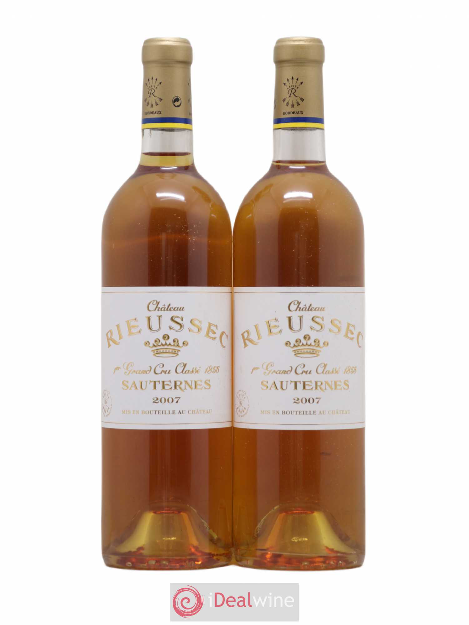 Château Rieussec 1er Grand Cru Classé 2007 - Lotto di 2 bottiglie - 0