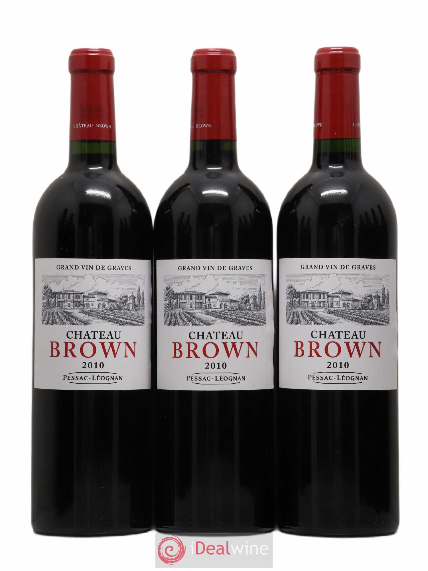 Château Brown 2010 - Lot de 12 bouteilles - 2