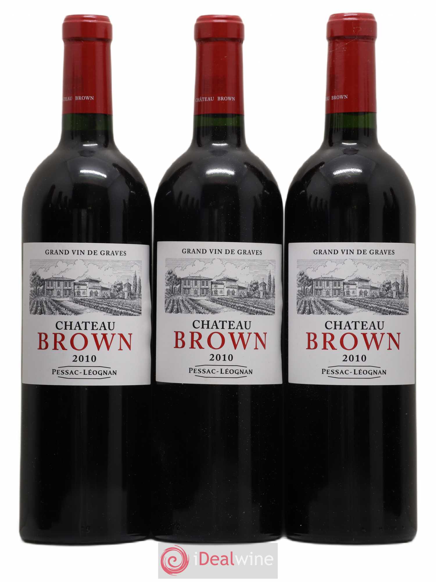 Château Brown 2010 - Lot de 12 bouteilles - 2