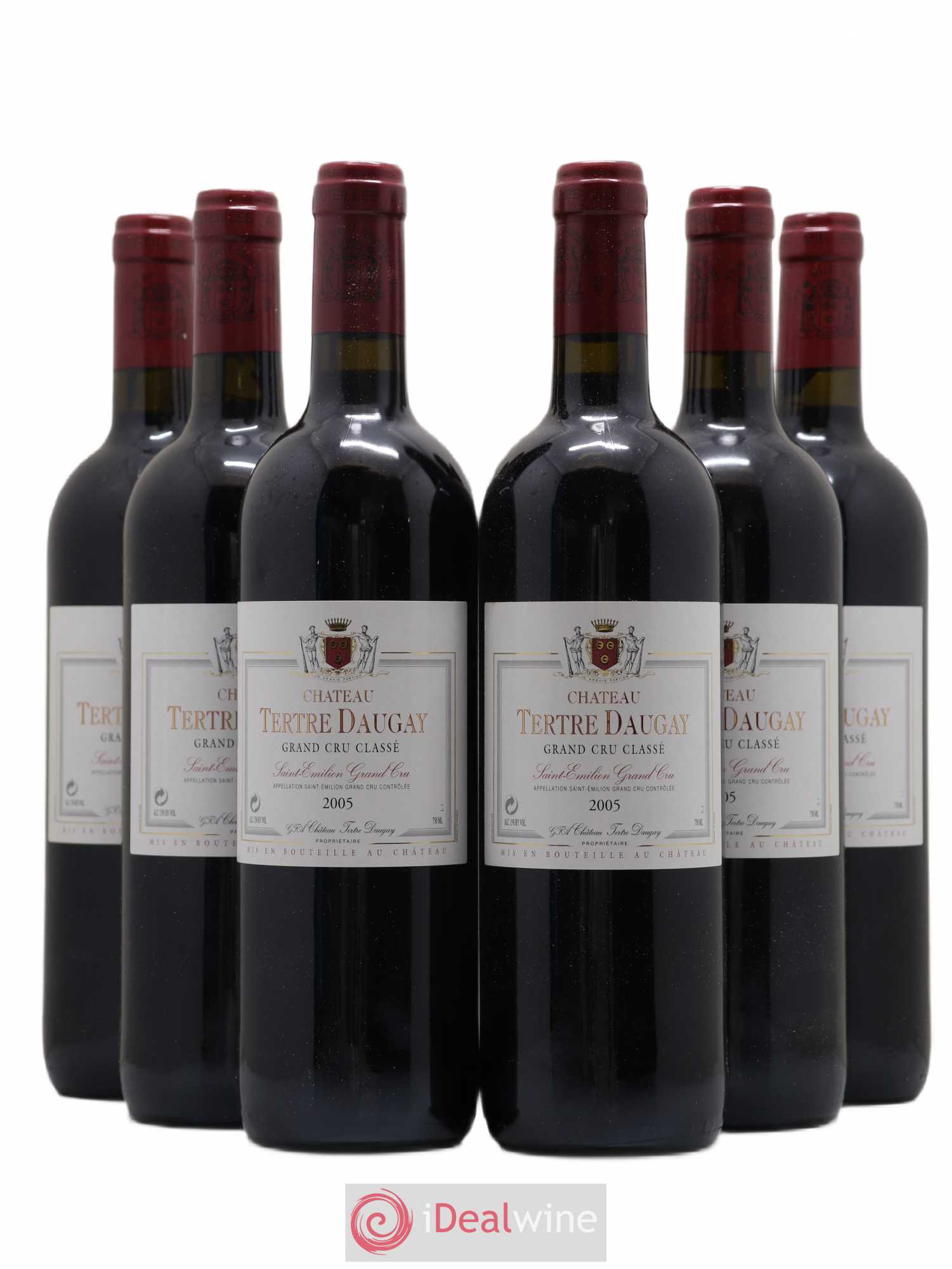 Château Tertre Daugay Grand Cru Classé 2005 - Lot de 6 bouteilles - 0