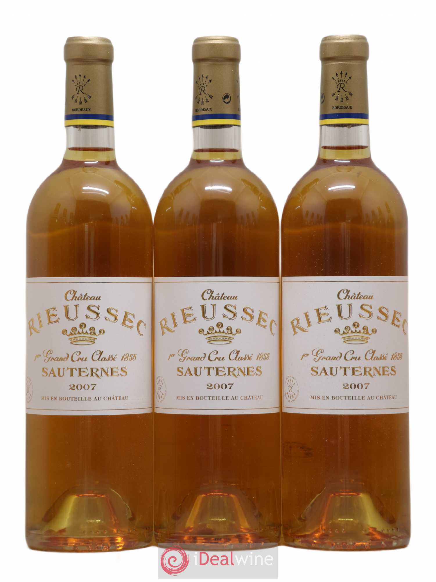 Château Rieussec 1er Grand Cru Classé 2007 - Lotto di 12 bottiglie - 1