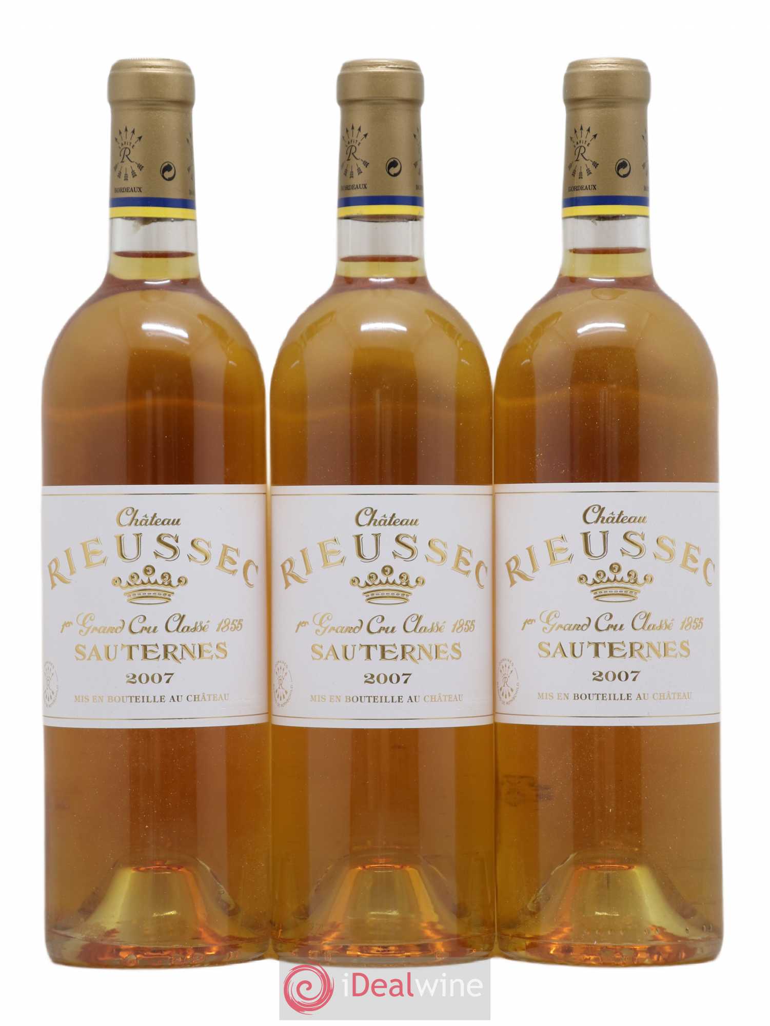 Château Rieussec 1er Grand Cru Classé 2007 - Lotto di 12 bottiglie - 4