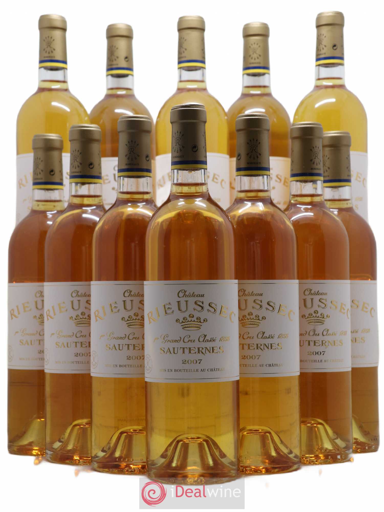 Château Rieussec 1er Grand Cru Classé 2007 - Lotto di 12 bottiglie - 0