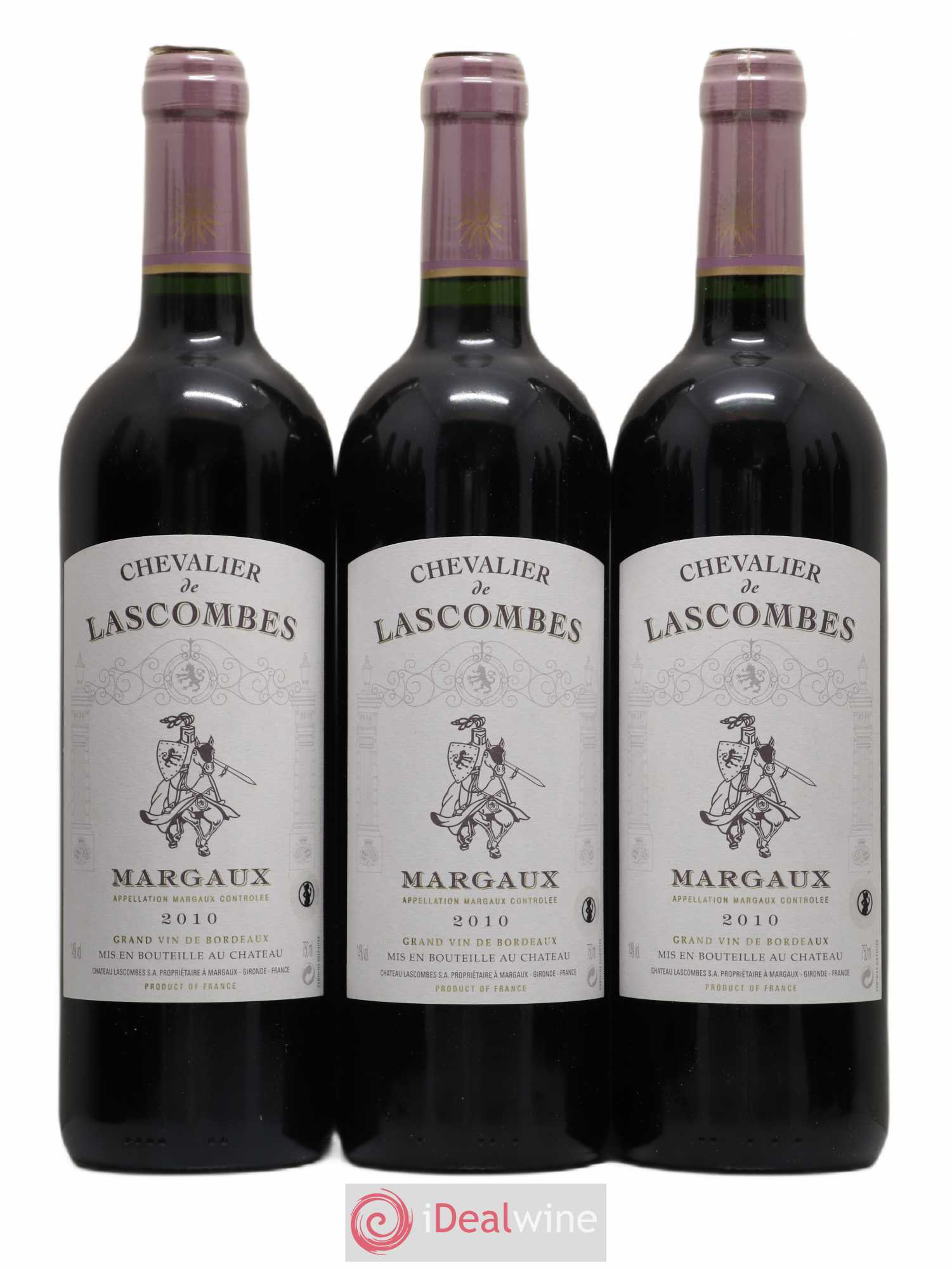 Chevalier de Lascombes Second Vin 2010 - Lot de 12 bouteilles - 2