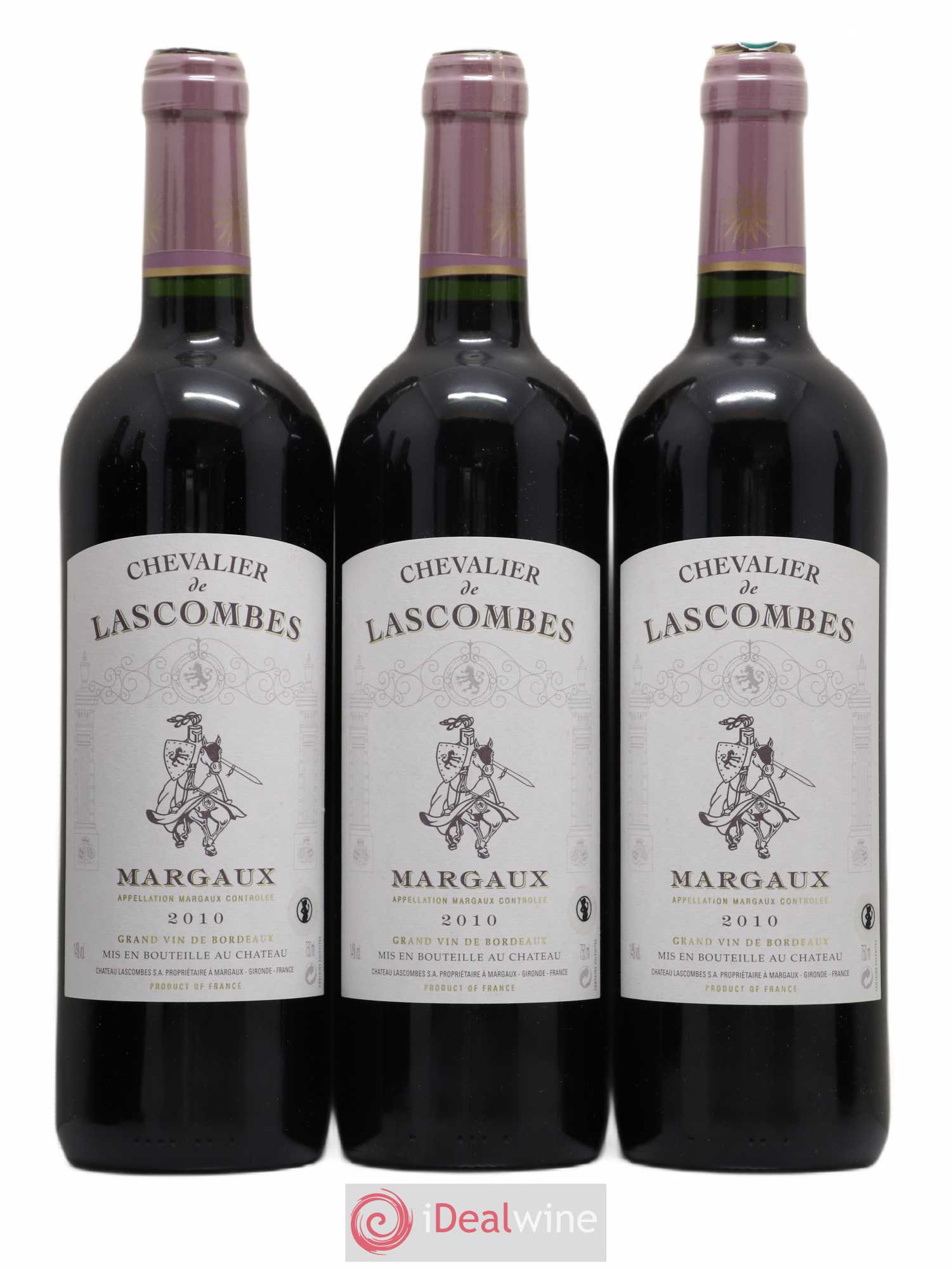 Chevalier de Lascombes Second Vin 2010 - Lot de 12 bouteilles - 3