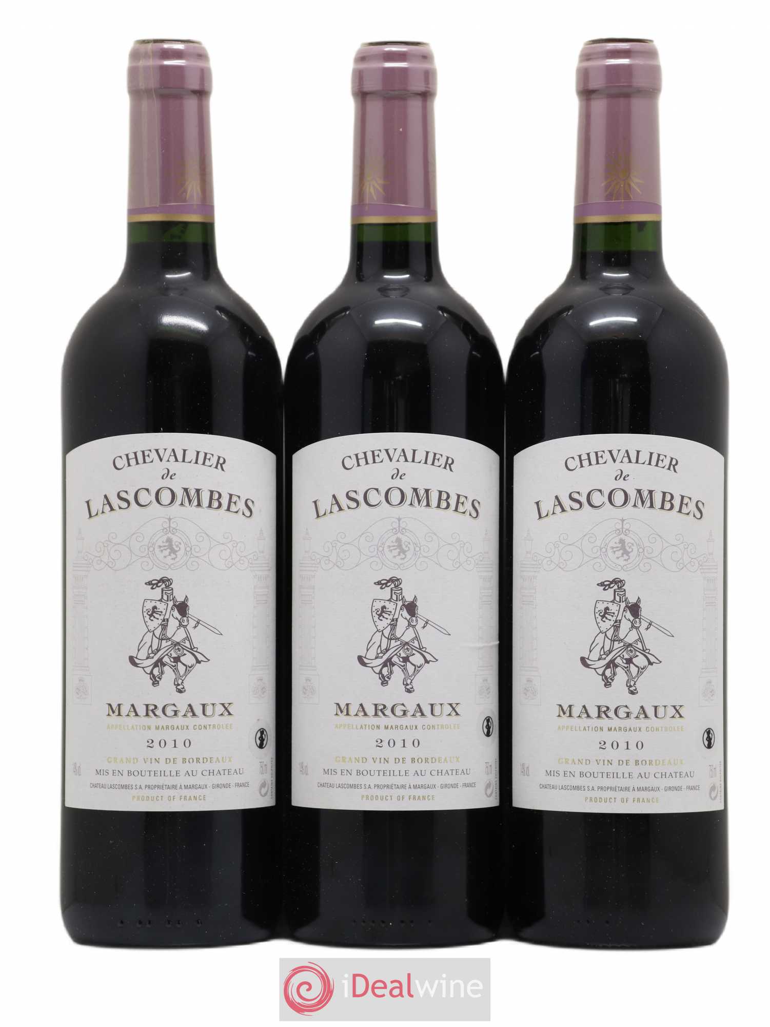 Chevalier de Lascombes Second Vin 2010 - Lot de 12 bouteilles - 4