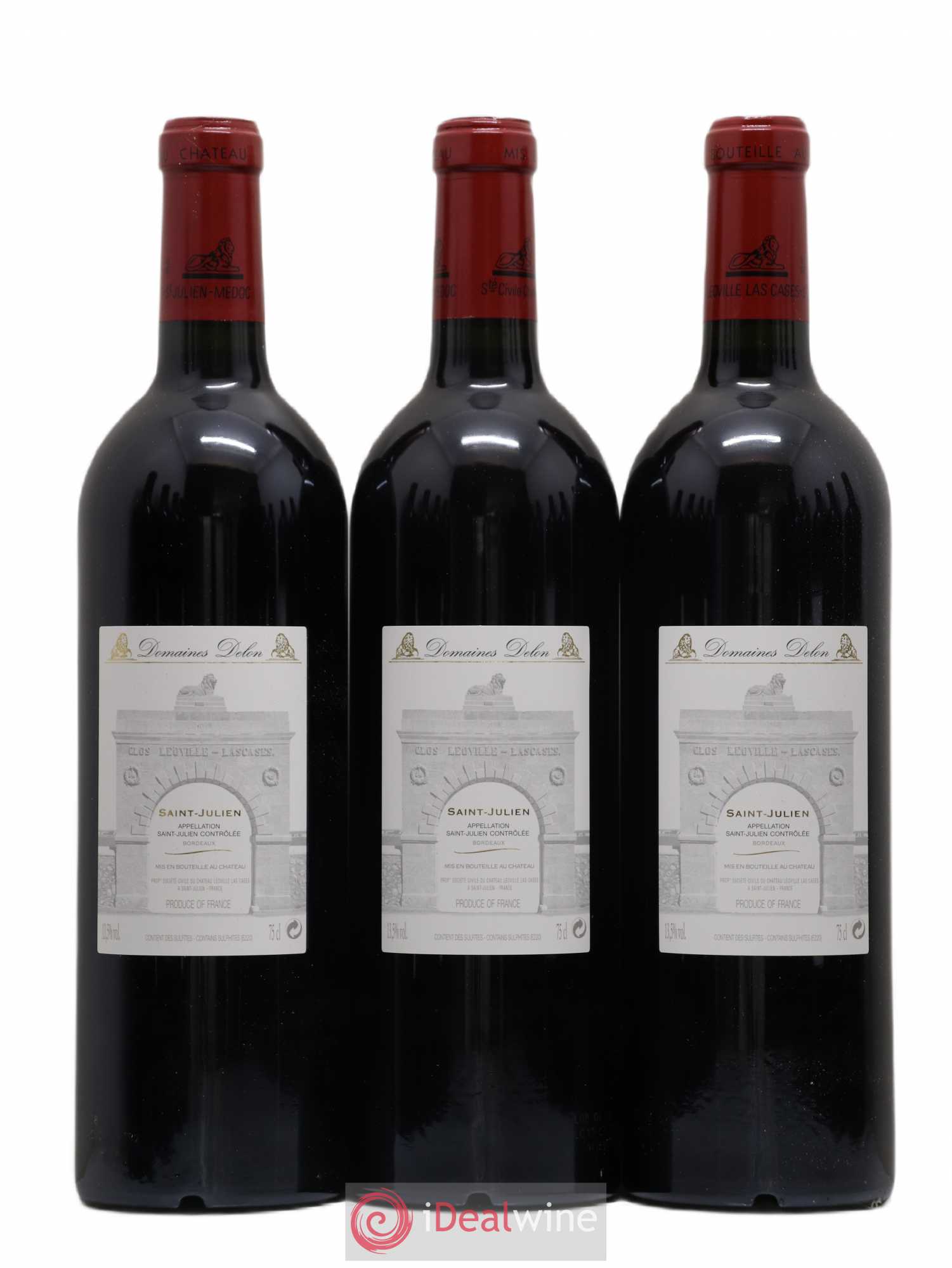 Château Léoville Las Cases 2ème Grand Cru Classé 2010 - Lot de 12 bouteilles - 2
