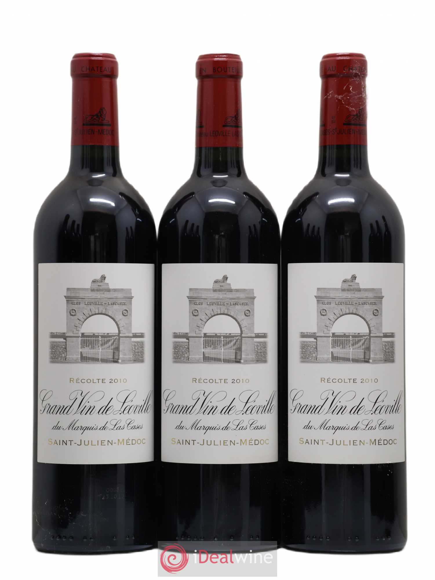 Château Léoville Las Cases 2ème Grand Cru Classé 2010 - Lot de 12 bouteilles - 3