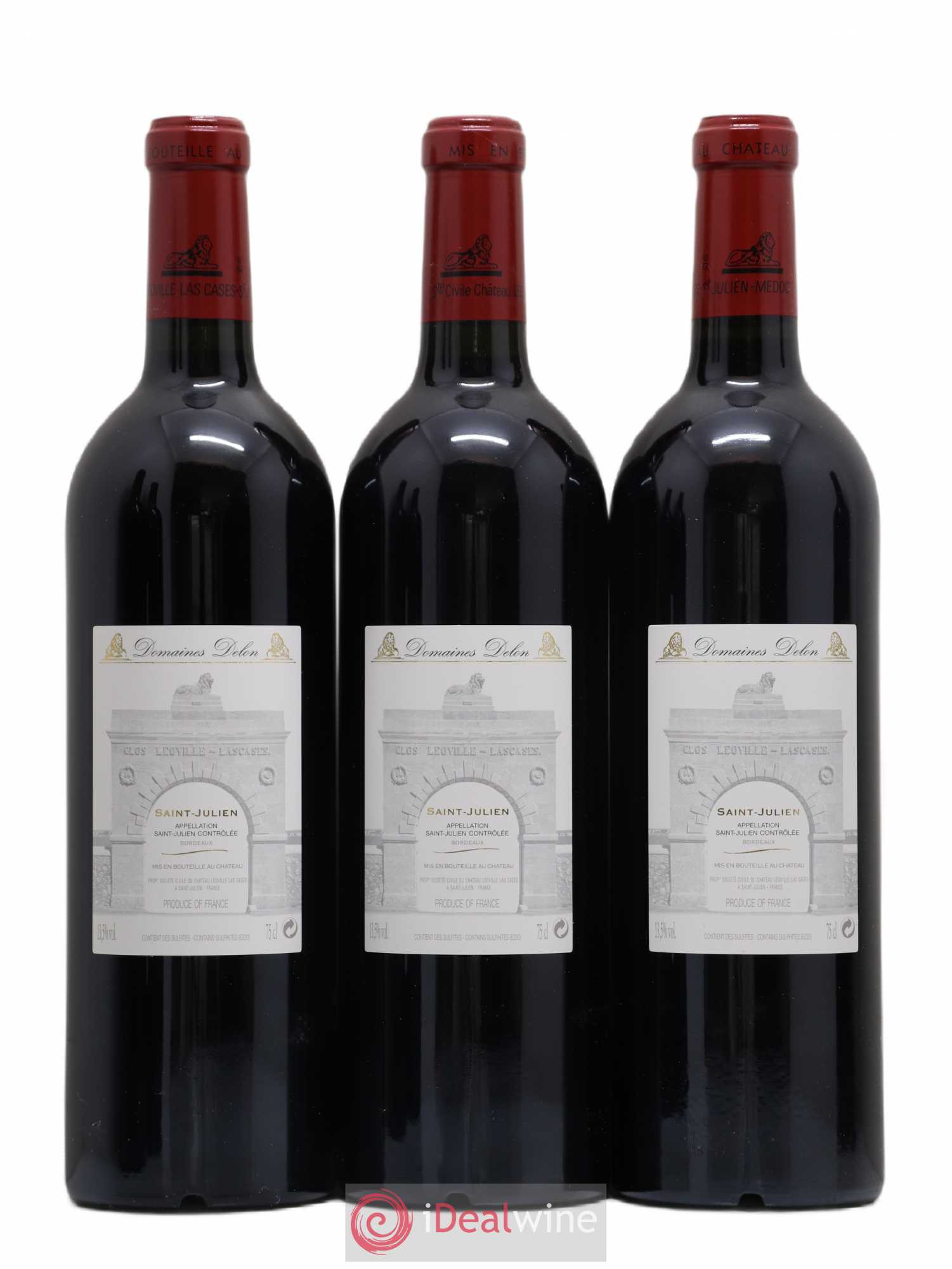Château Léoville Las Cases 2ème Grand Cru Classé 2010 - Lot de 12 bouteilles - 6