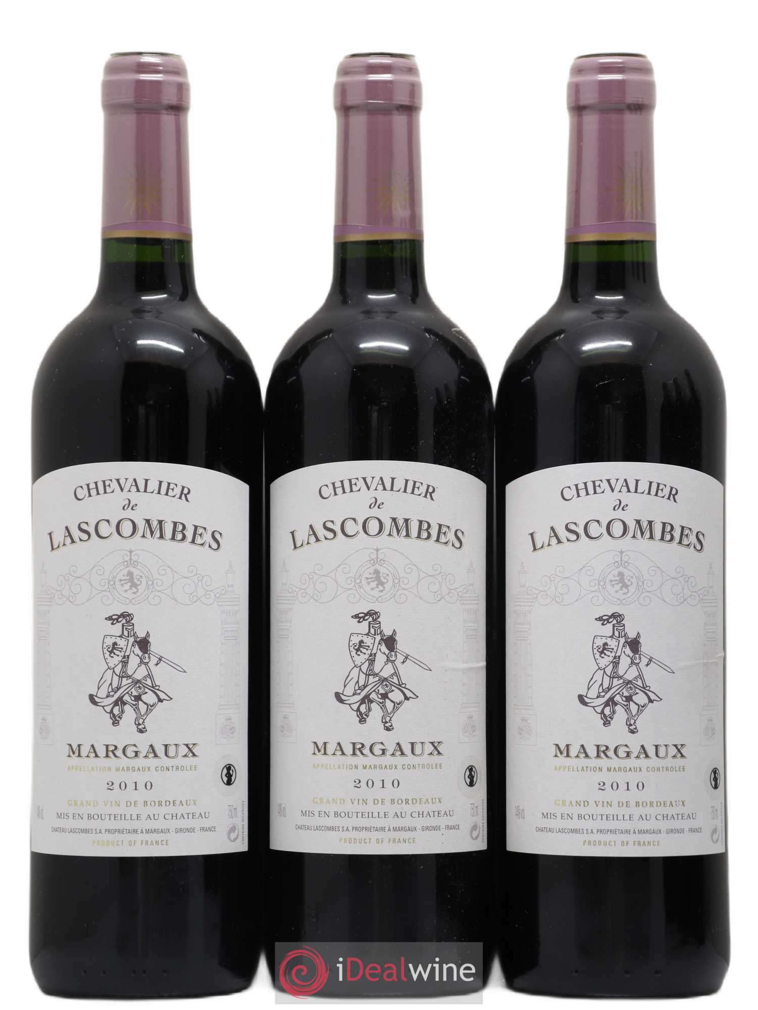Chevalier de Lascombes Second Vin 2010 - Lot de 12 bouteilles - 3
