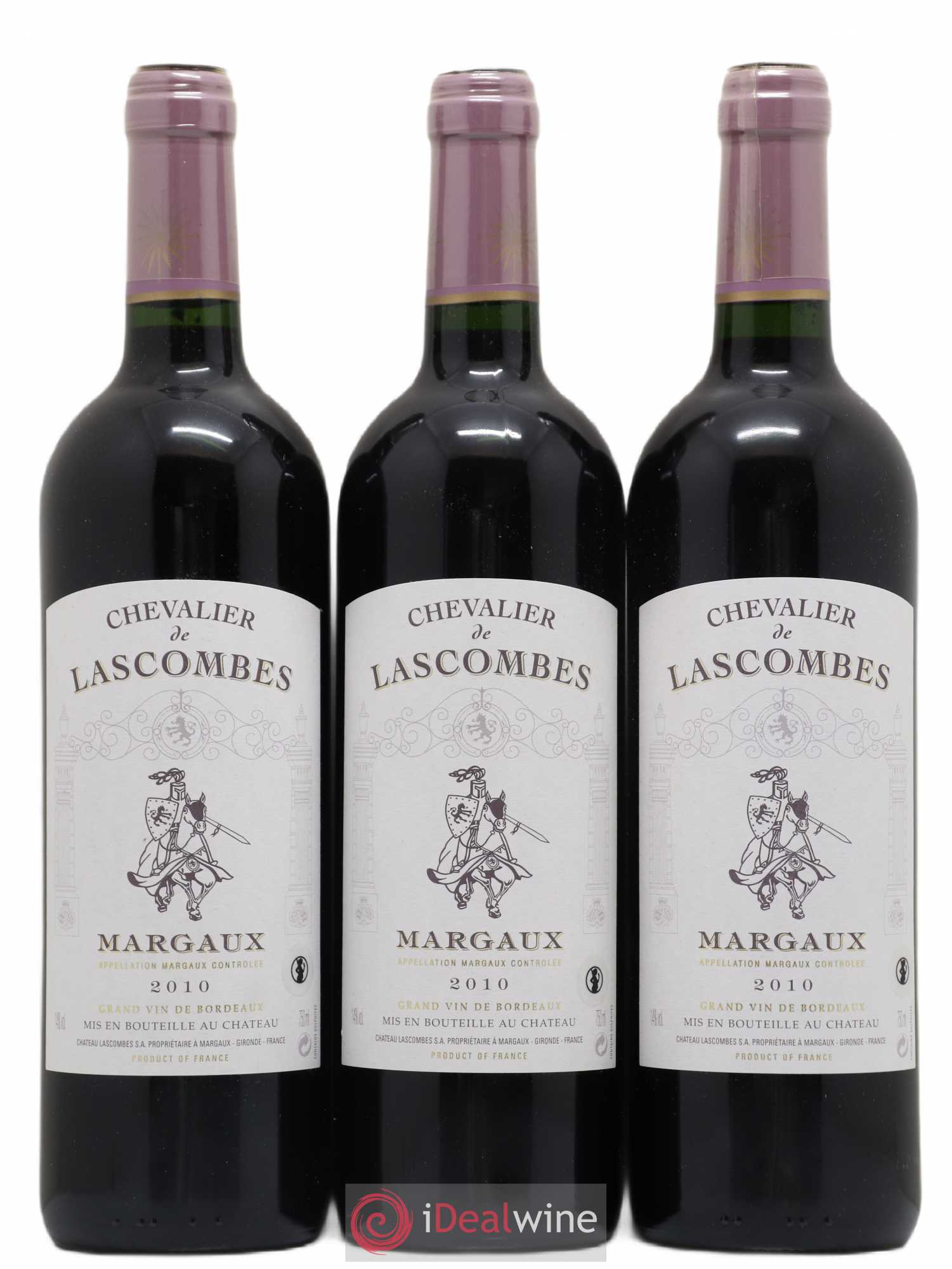 Chevalier de Lascombes Second Vin 2010 - Lot de 12 bouteilles - 4