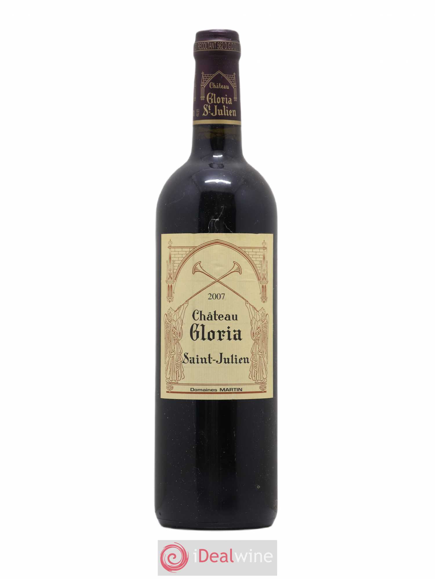 Château Gloria 2007 - Lot de 1 bouteille - 0