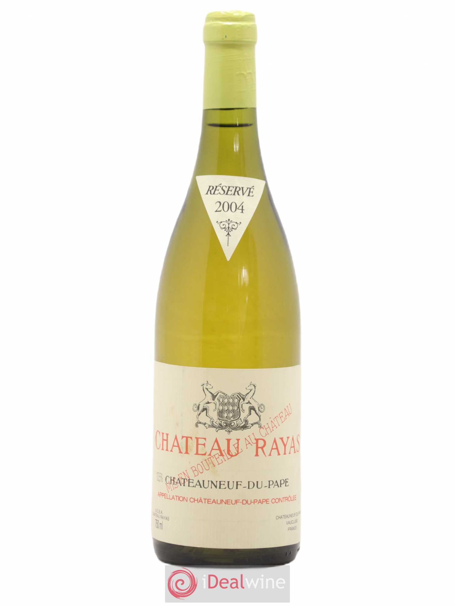 Châteauneuf-du-Pape Château Rayas Emmanuel Reynaud 2004 - Lot de 1 bouteille - 0