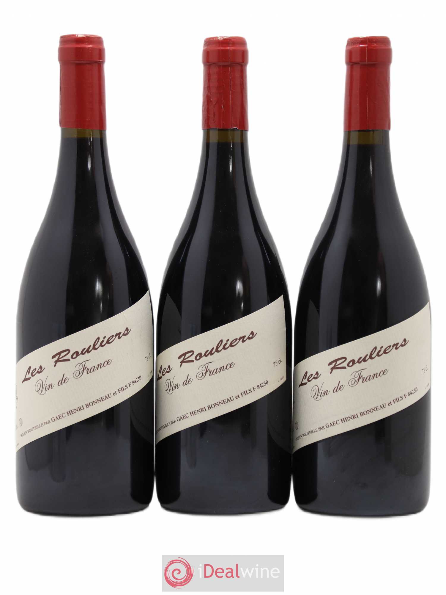 Vin de France Les Rouliers Henri Bonneau & Fils 10.09 - Lot de 3 bouteilles - 0