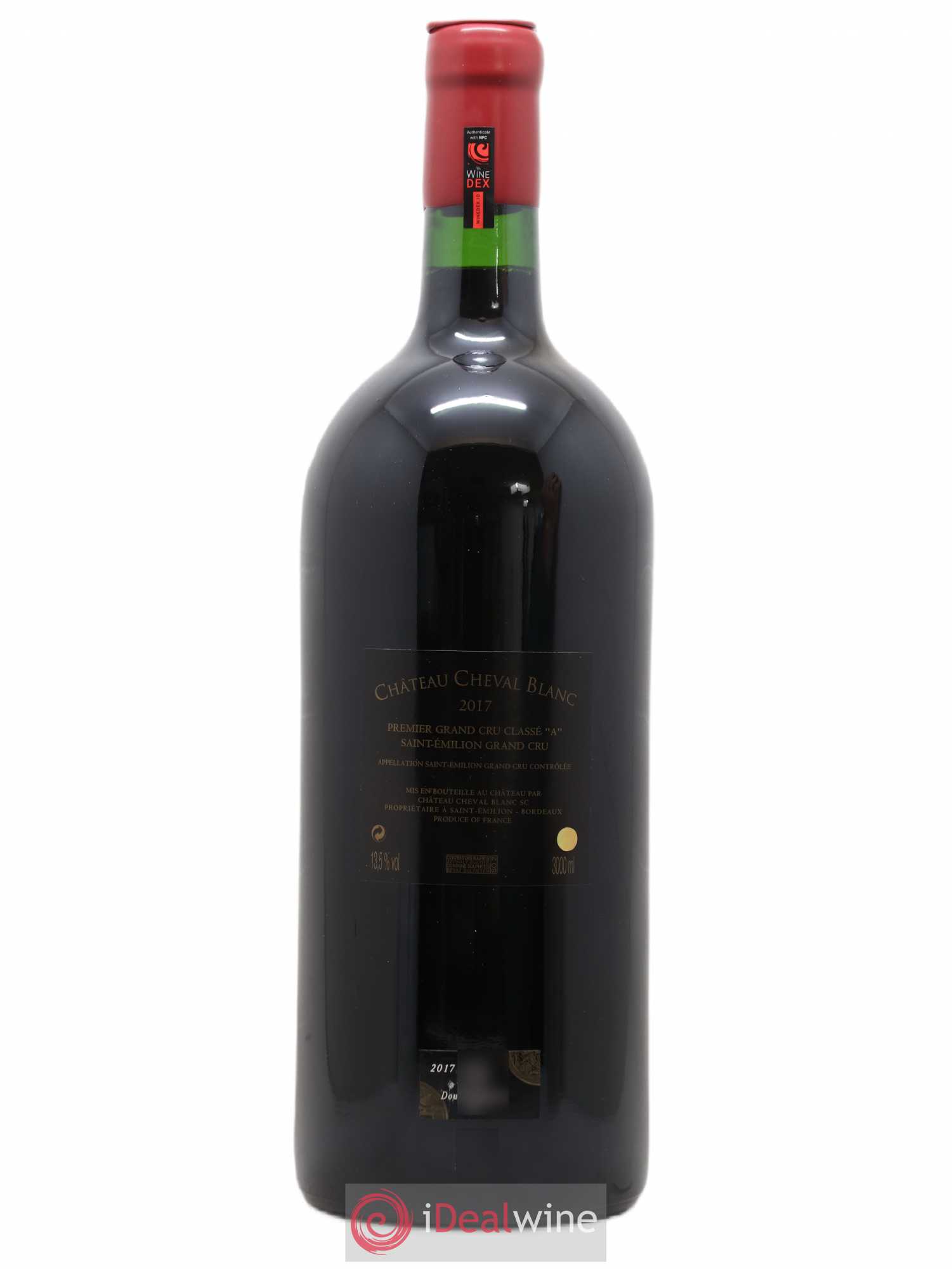 Château Cheval Blanc 1er Grand Cru Classé A 2017 - Lot de 1 double magnum - 1