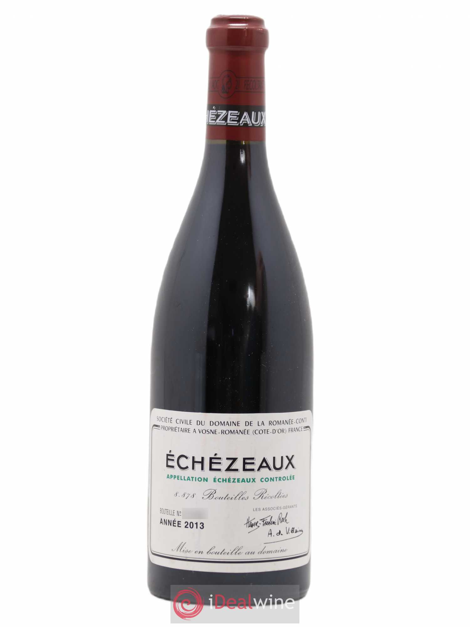 Echezeaux Grand Cru Domaine de la Romanée-Conti 2013 - Lot de 1 bouteille - 0